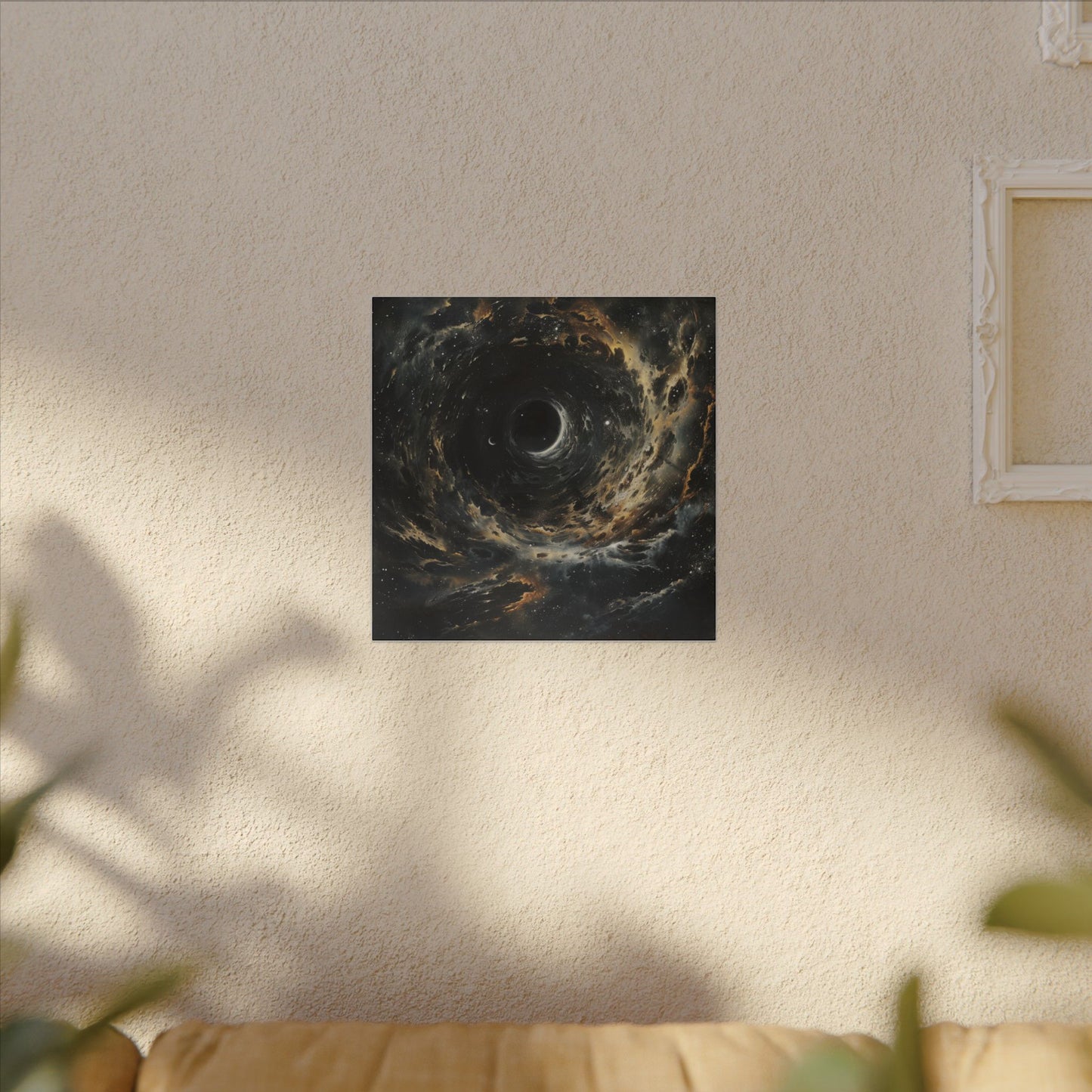 Event Horizon II — Square Canvas