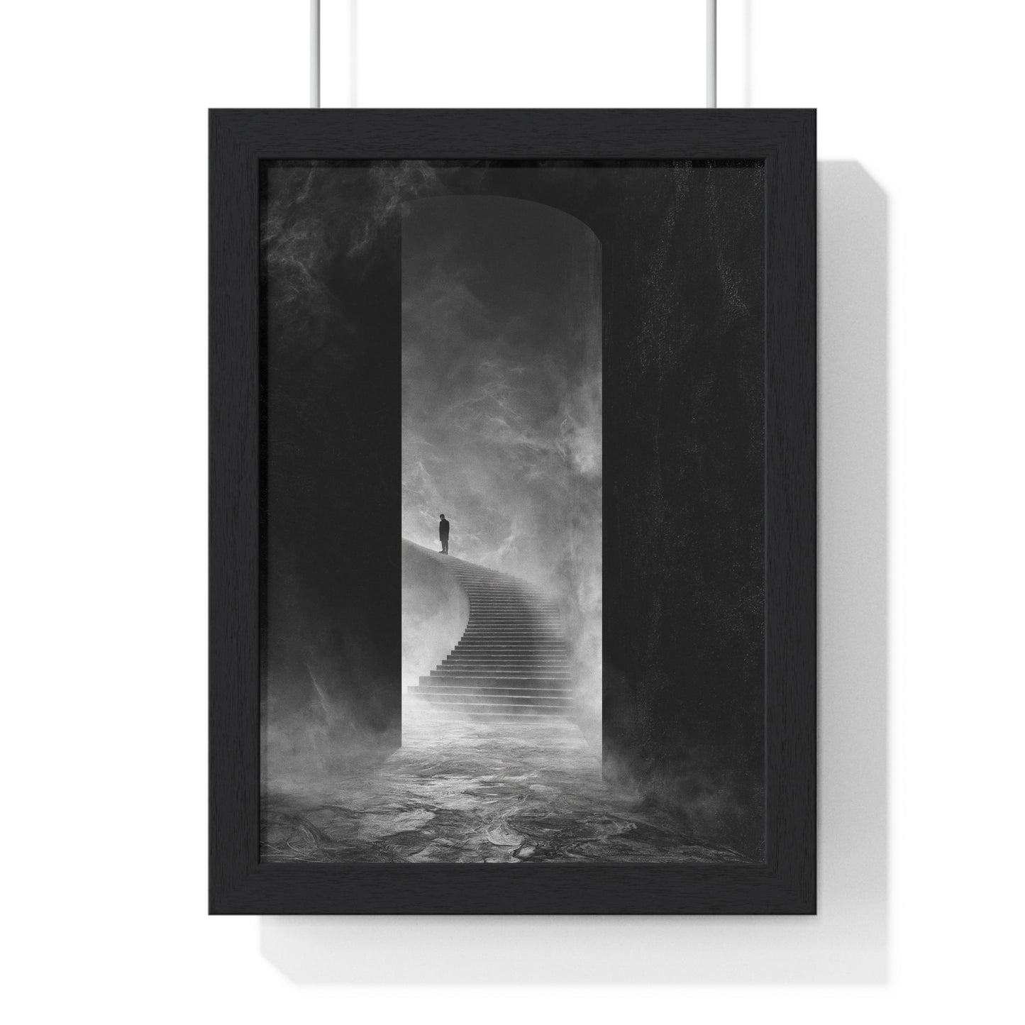 The Ascent — Framed Print