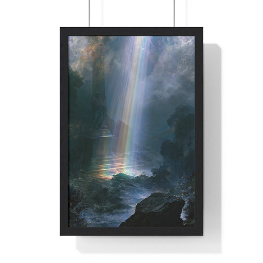 The Prism Vigil — Framed Print