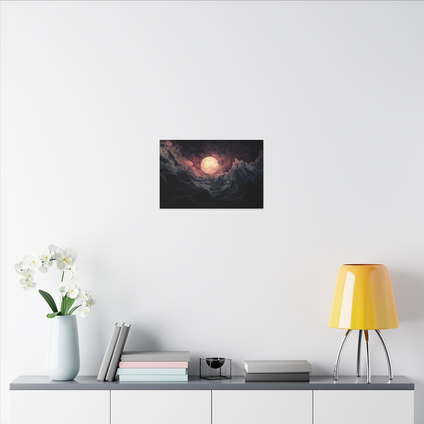 Moonrise Over the Black Sea — Canvas