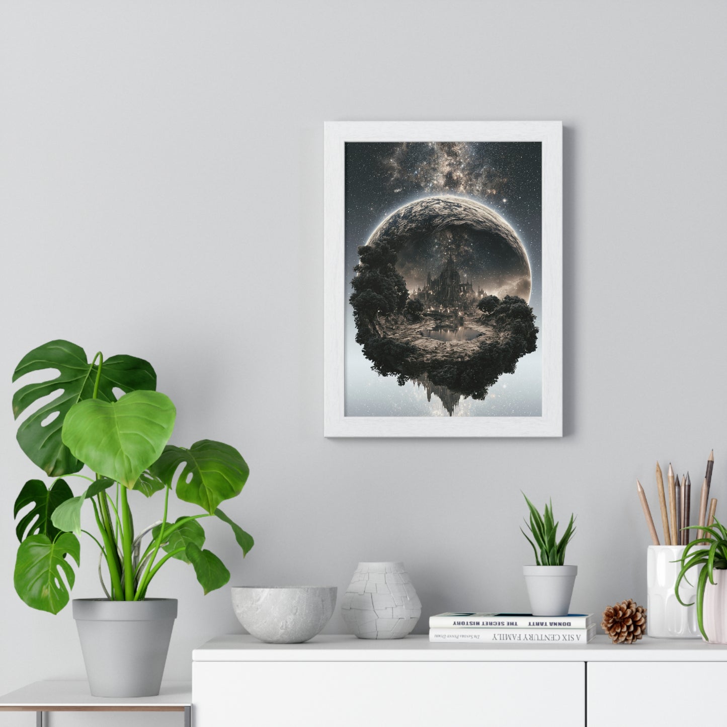 The Inverted World — Framed Print