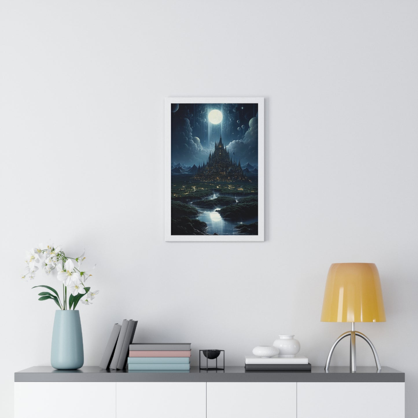 The Sleepless Citadel — Framed Print