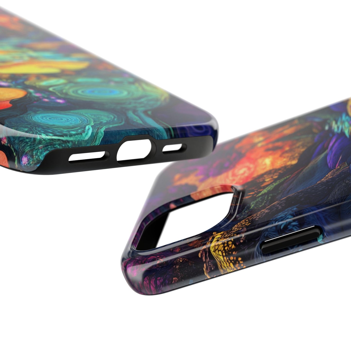 Dreamscape River — Psychedelic Canyon Phone Case