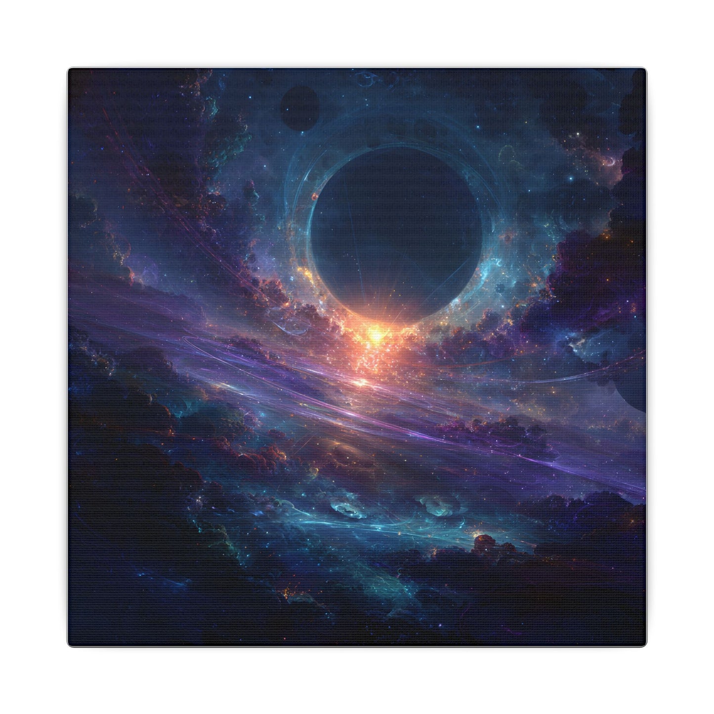 Twilight Folding — Square Canvas
