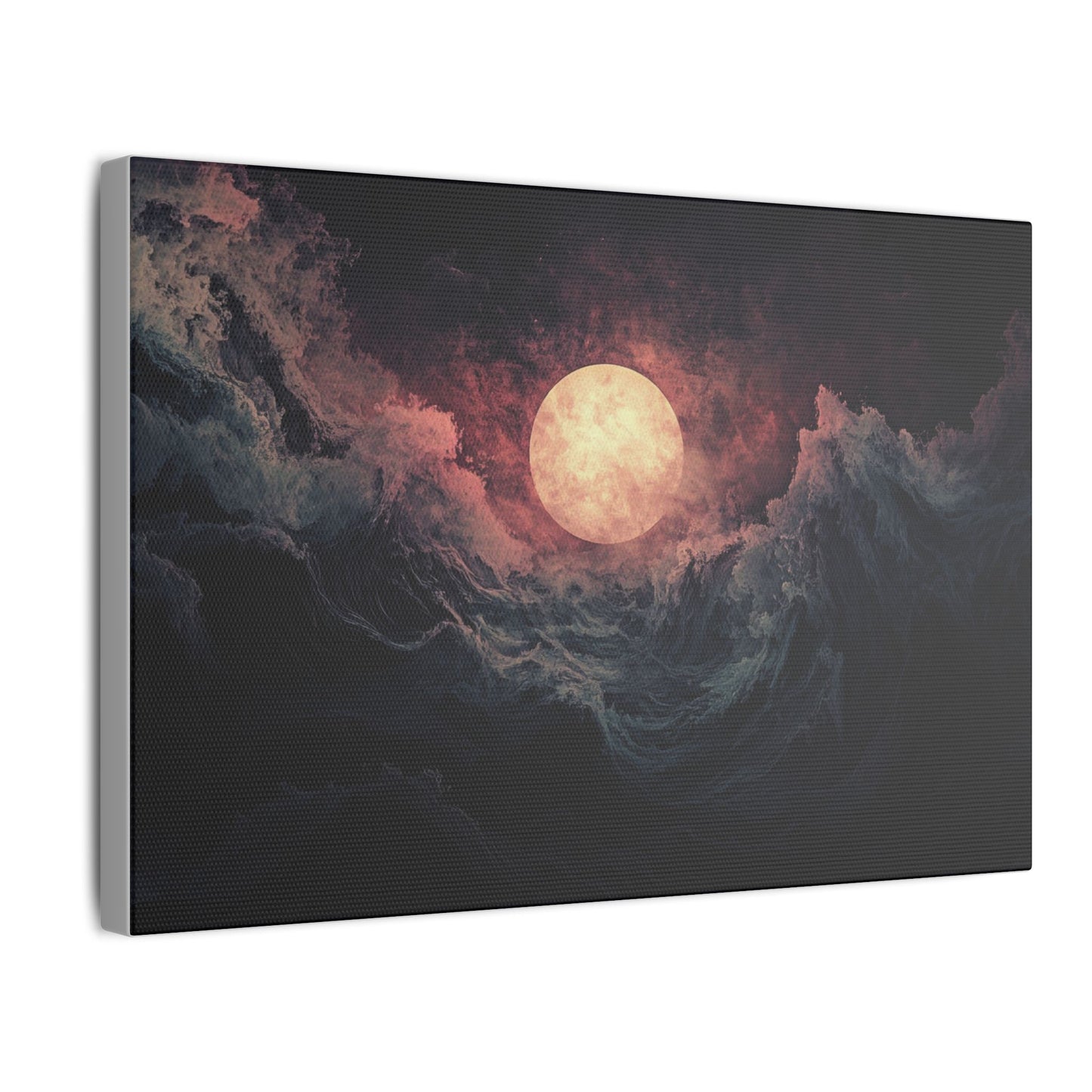 Moonrise Over the Black Sea — Canvas