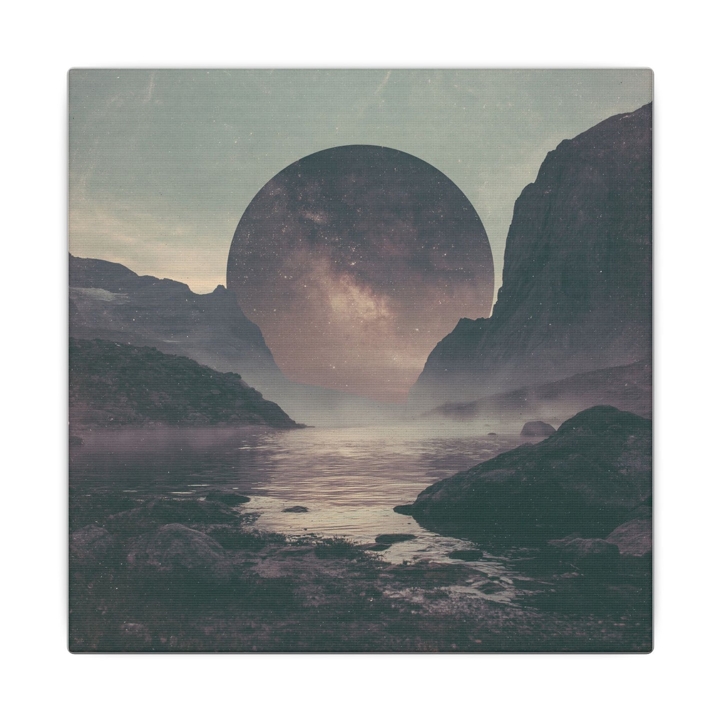 Missive (Moonrise) — Square Canvas