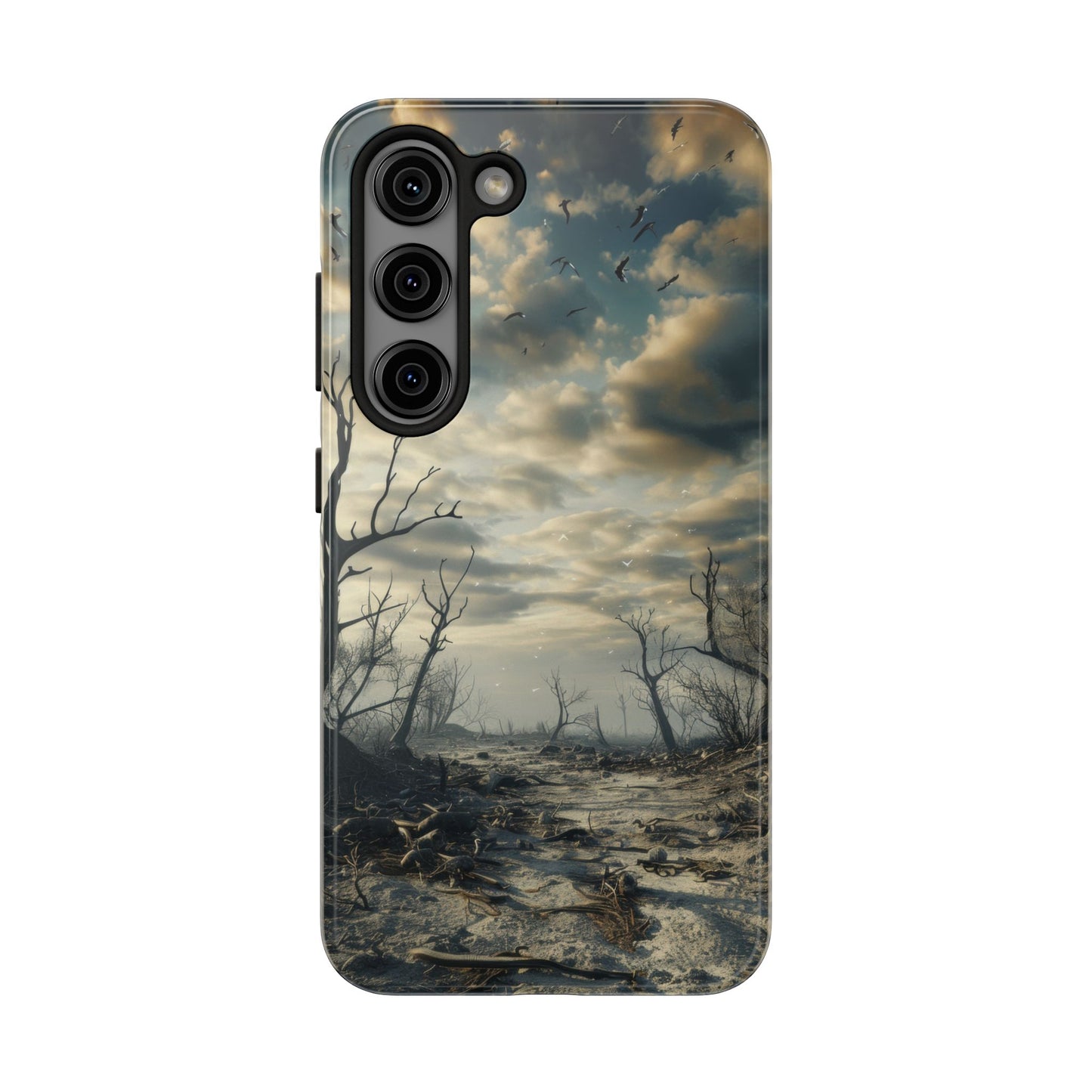 The Last Tree — Desolate Landscape Phone Case