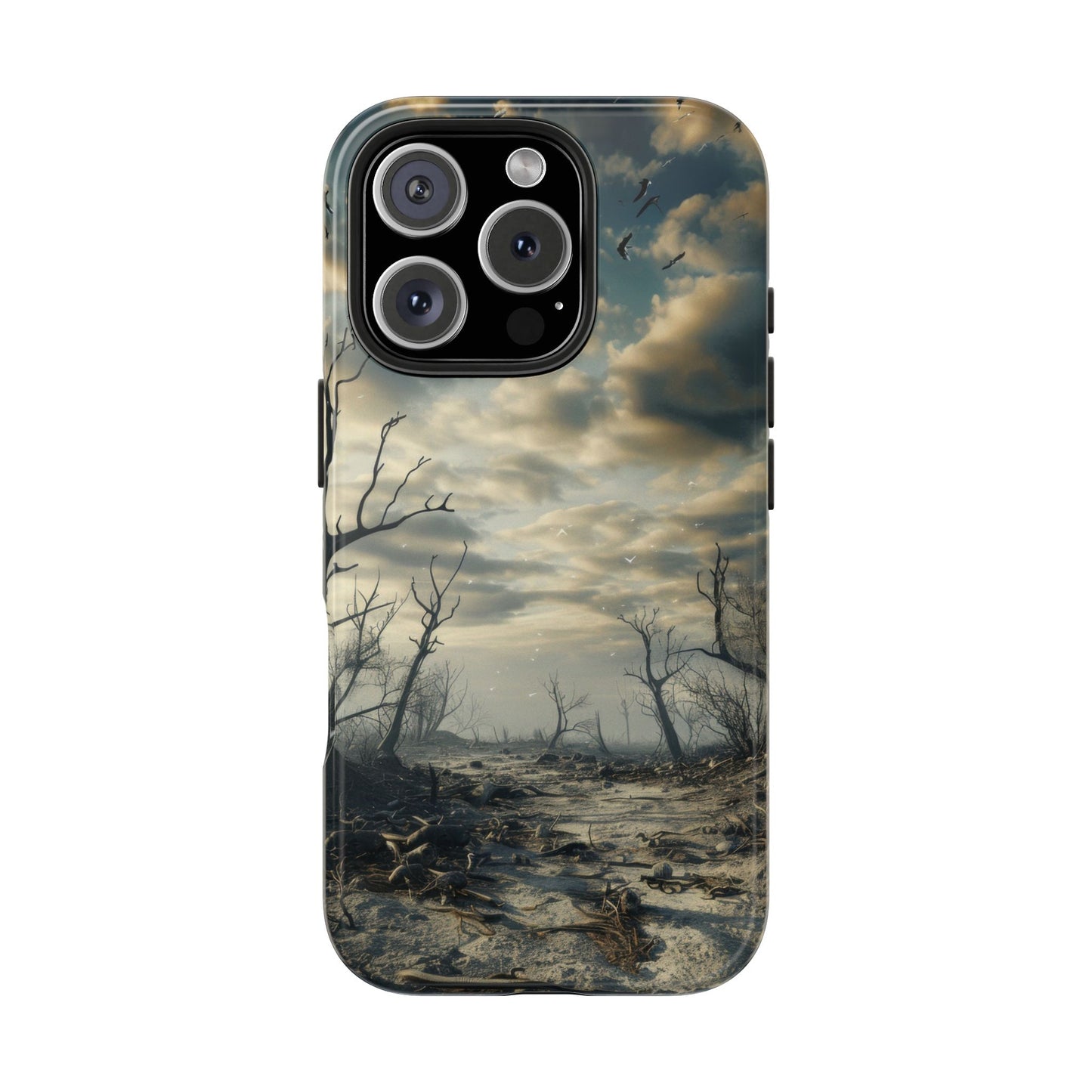 The Last Tree — Desolate Landscape Phone Case