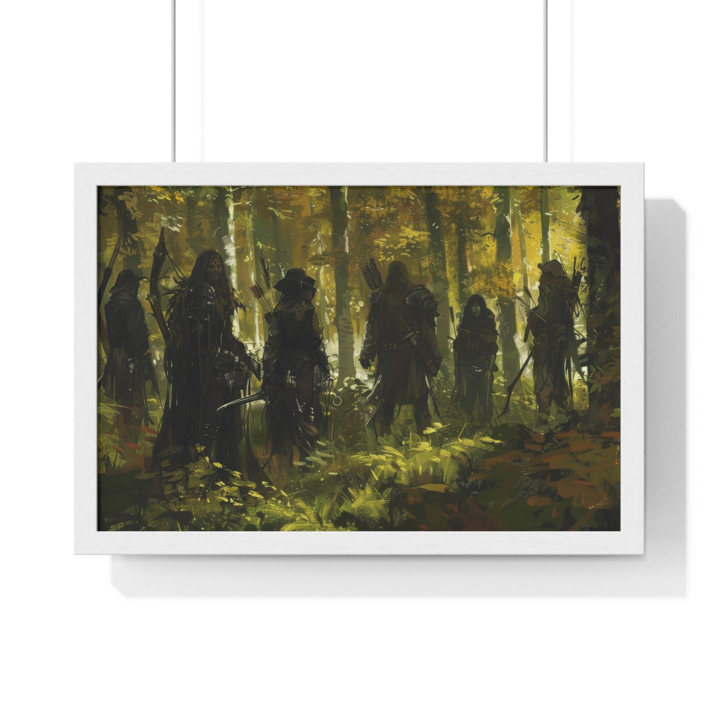 The Autumn Order — Hooded Figures (Framed)
