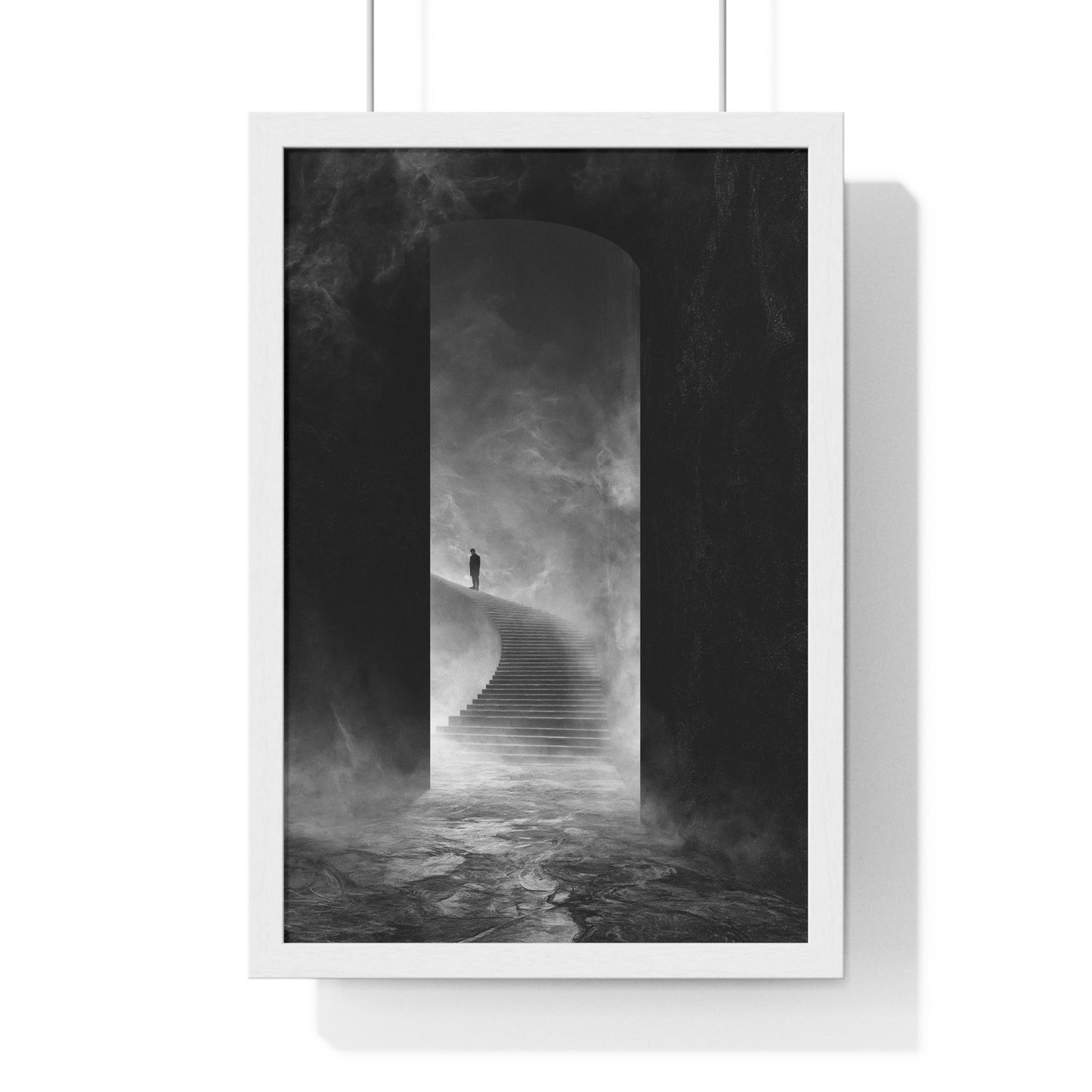 The Ascent — Framed Print