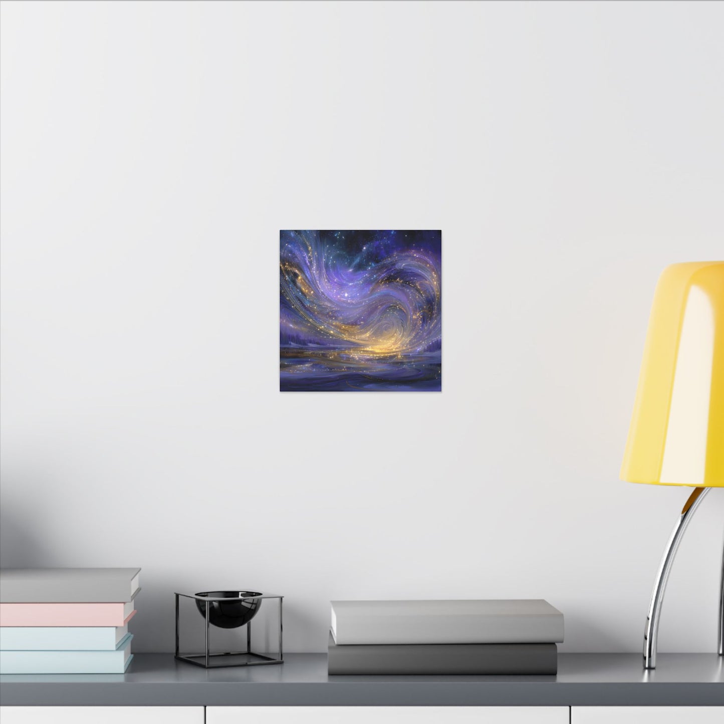 The Weaving Sky — Square Canvas