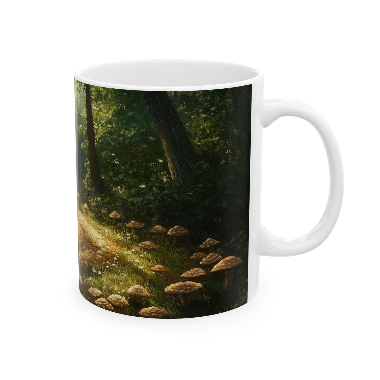 Fairy Circle — Enchanted Mushroom Grove Mug