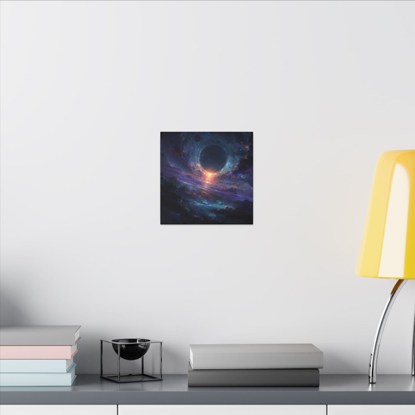 Twilight Folding — Square Canvas