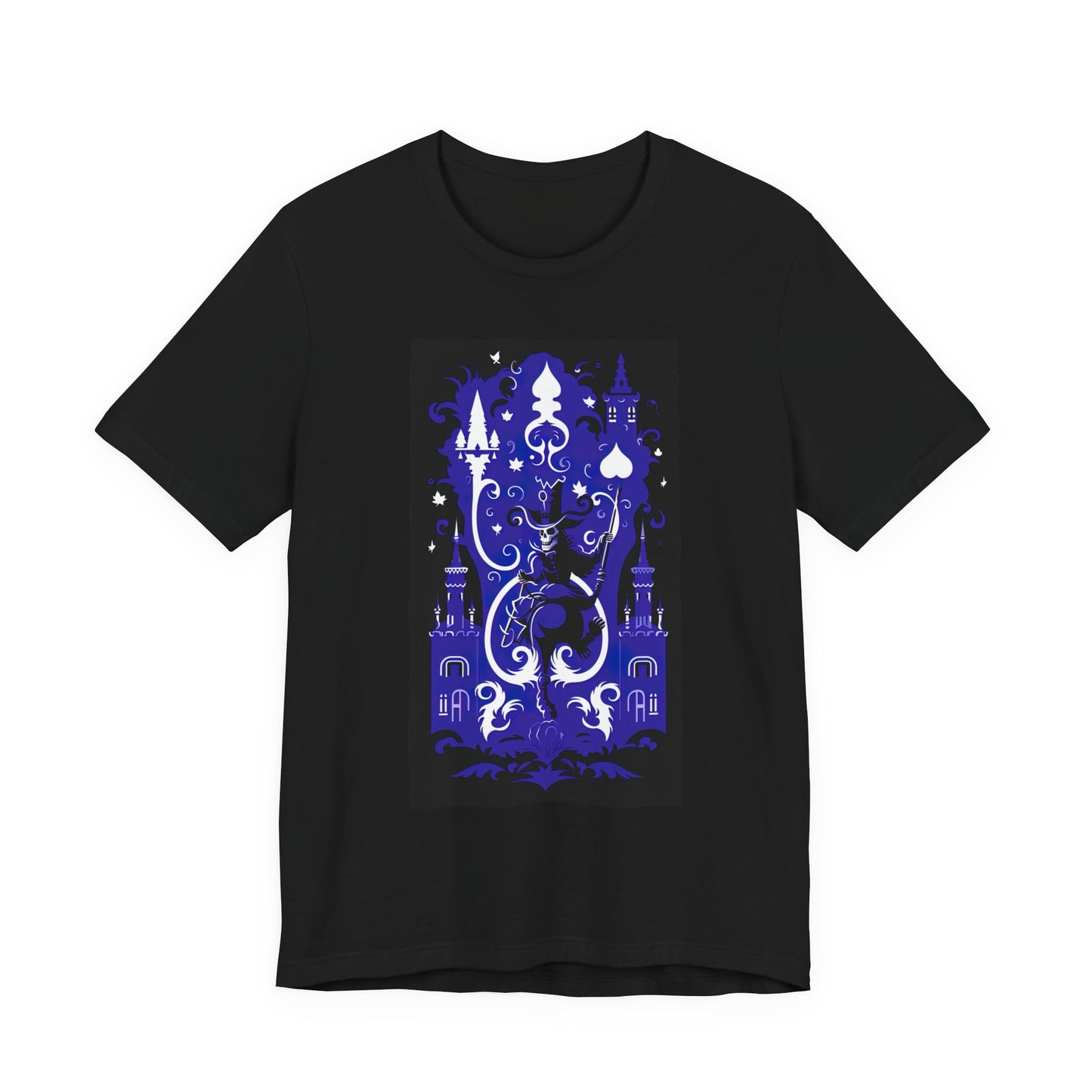Witching Hour — Skeleton on a Broomstick Tee