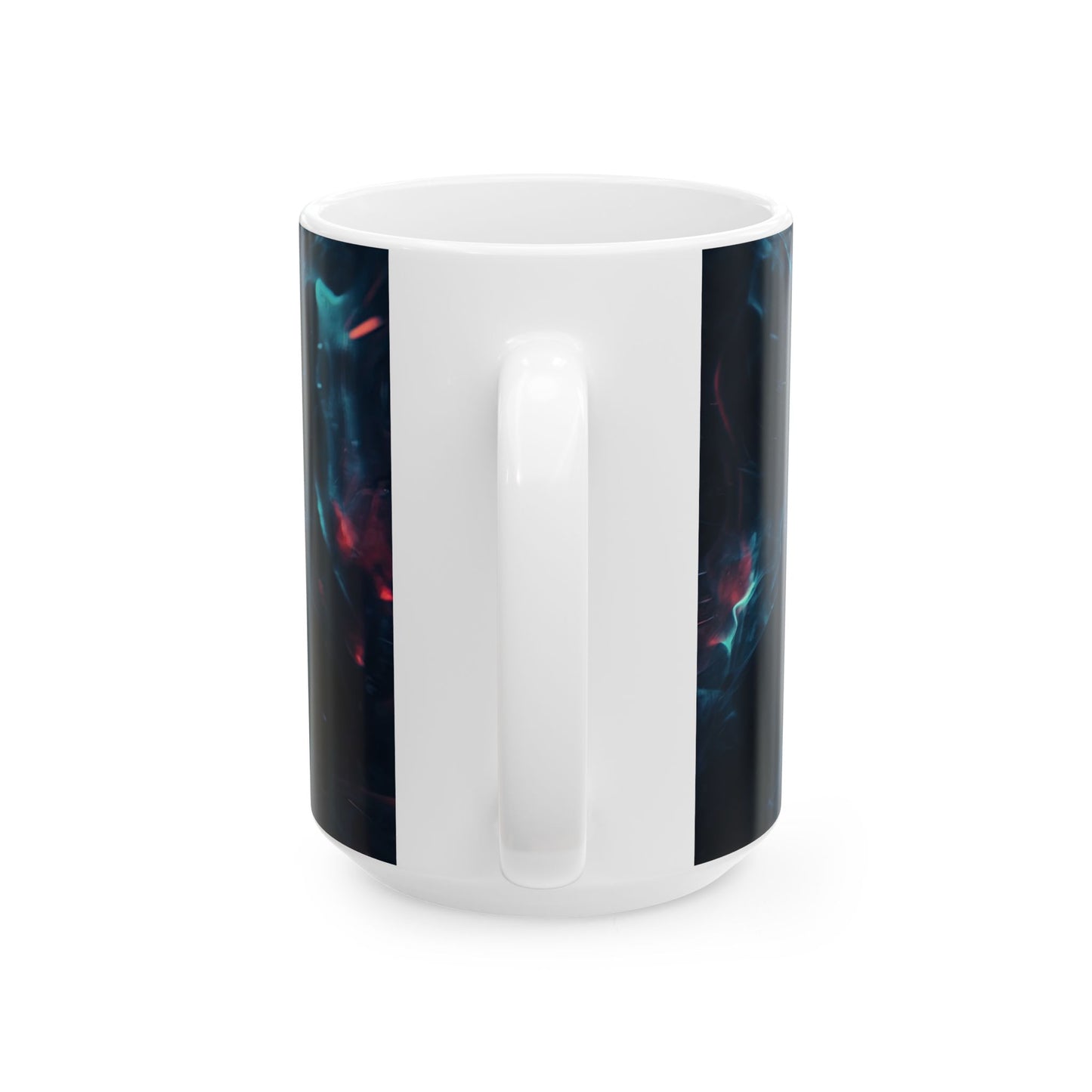 Crystal Mandala — Ember & Ice Kaleidoscope Mug