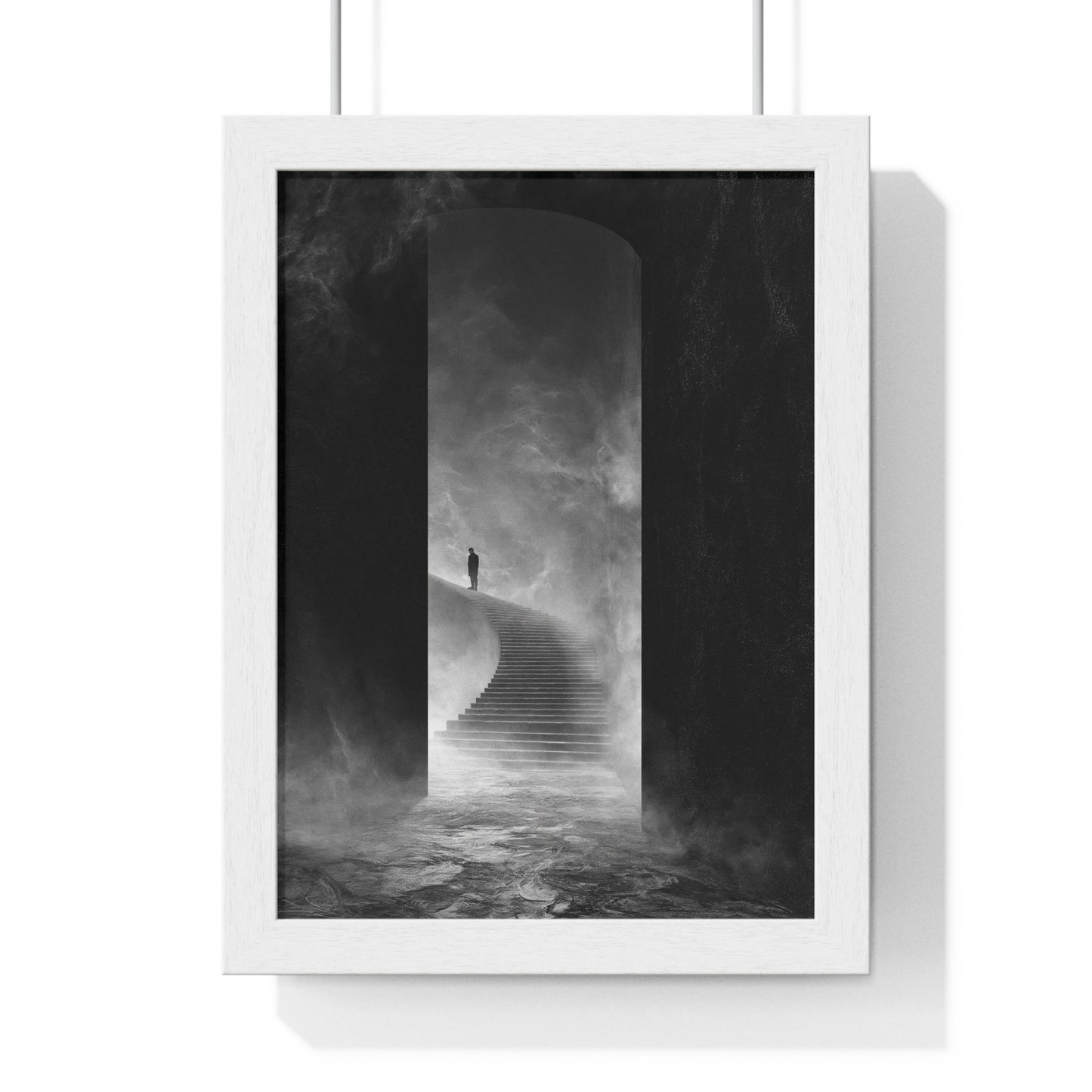 The Ascent — Framed Print