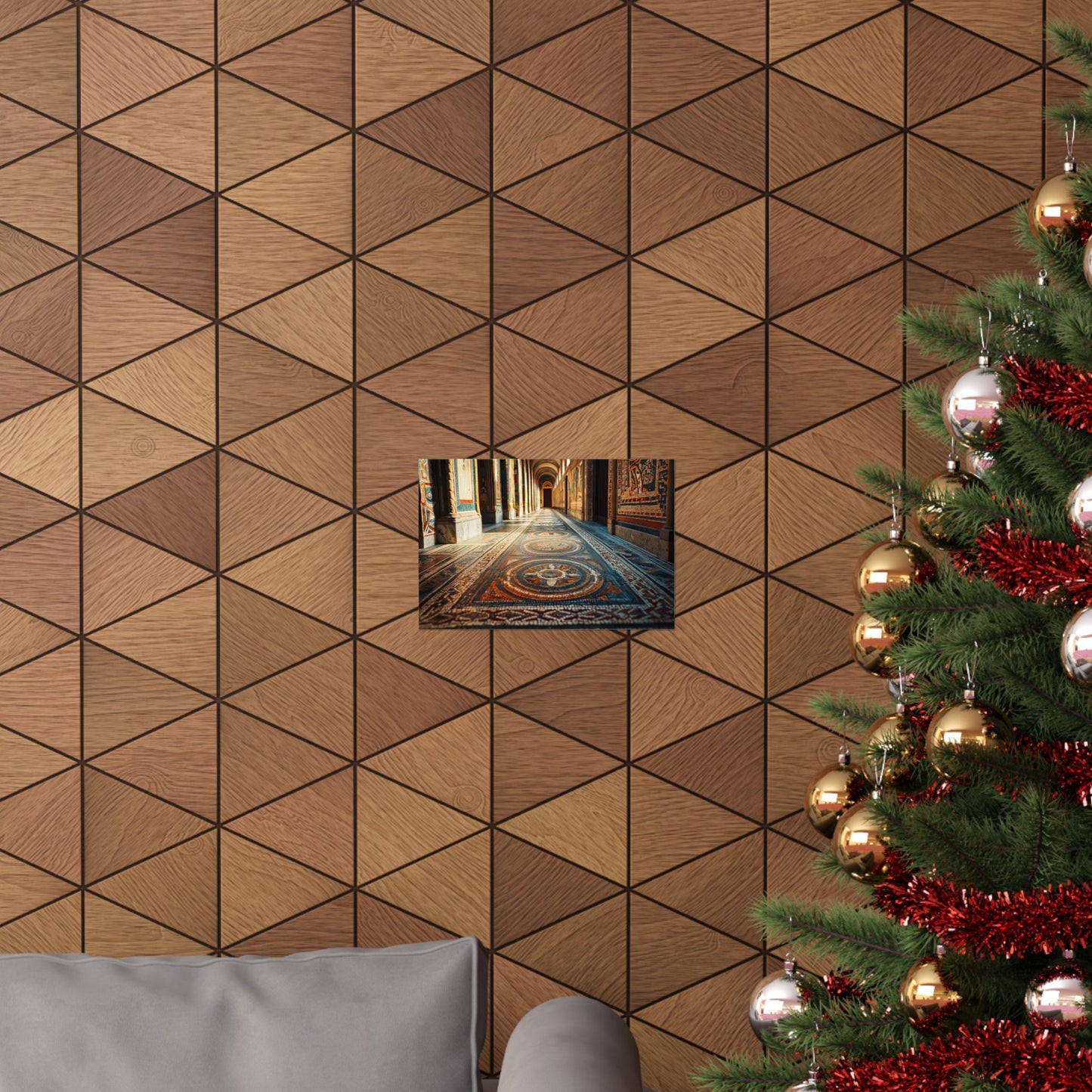 Corridor of Mosaics Poster