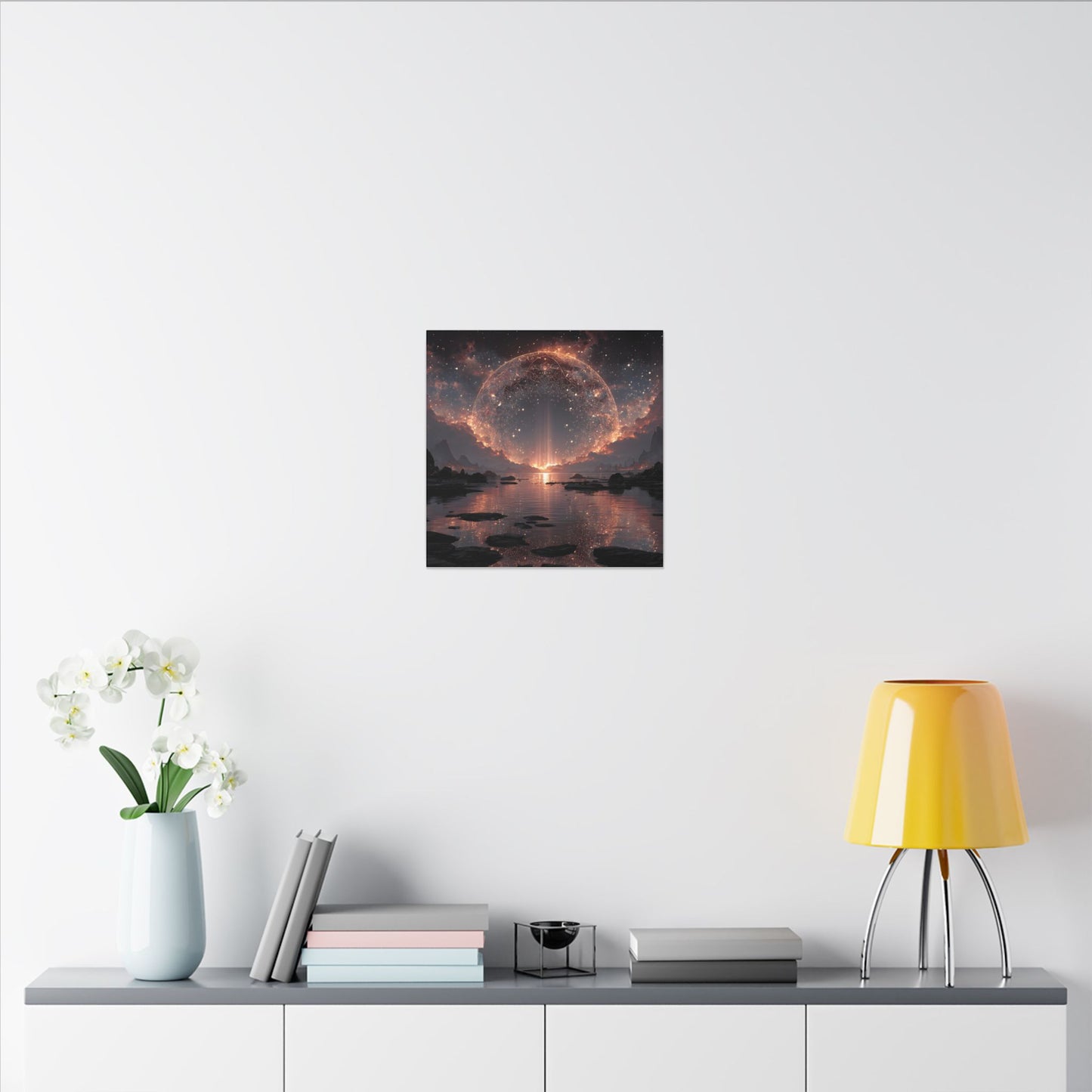 The Filigree Gate — Square Canvas