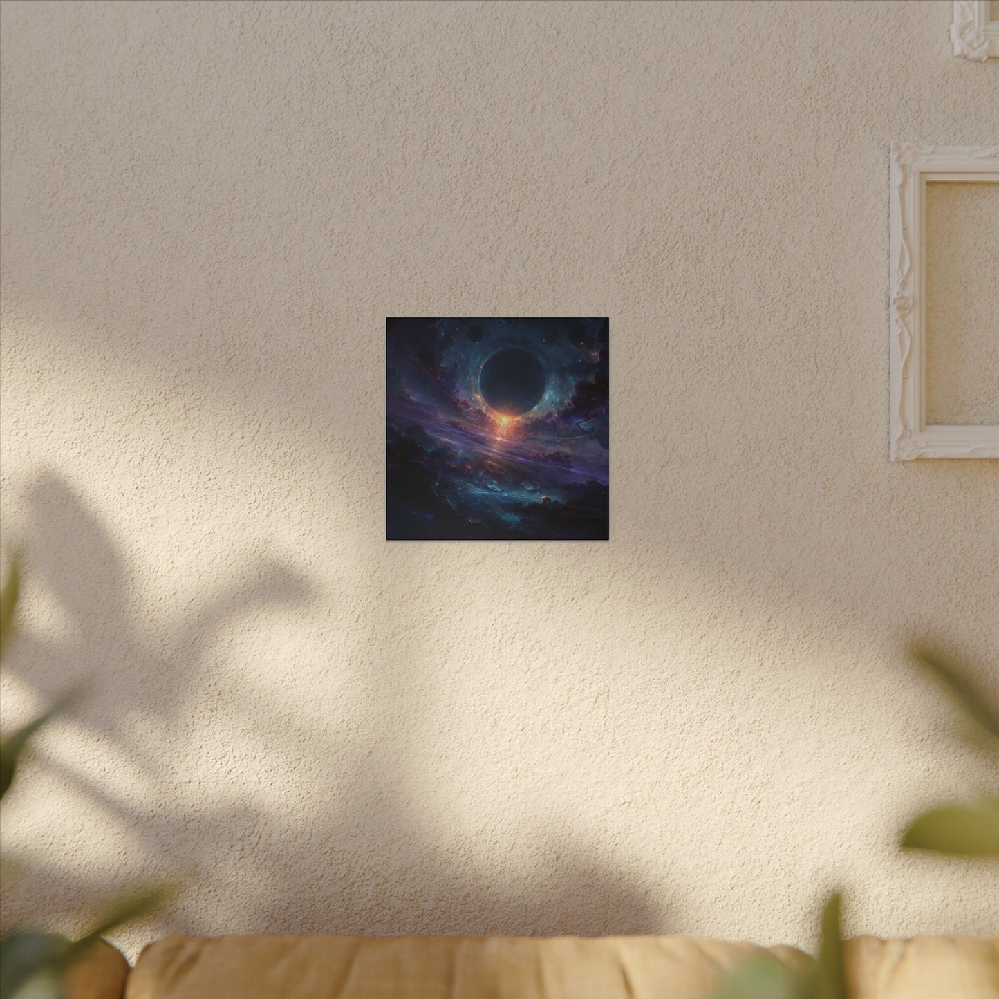 Twilight Folding — Square Canvas