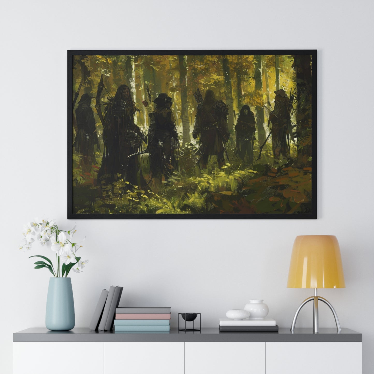 The Autumn Order — Hooded Figures (Framed)