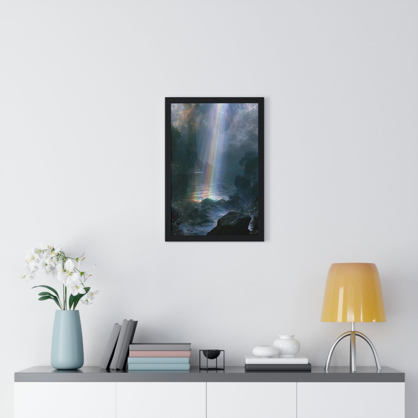 The Prism Vigil — Framed Print