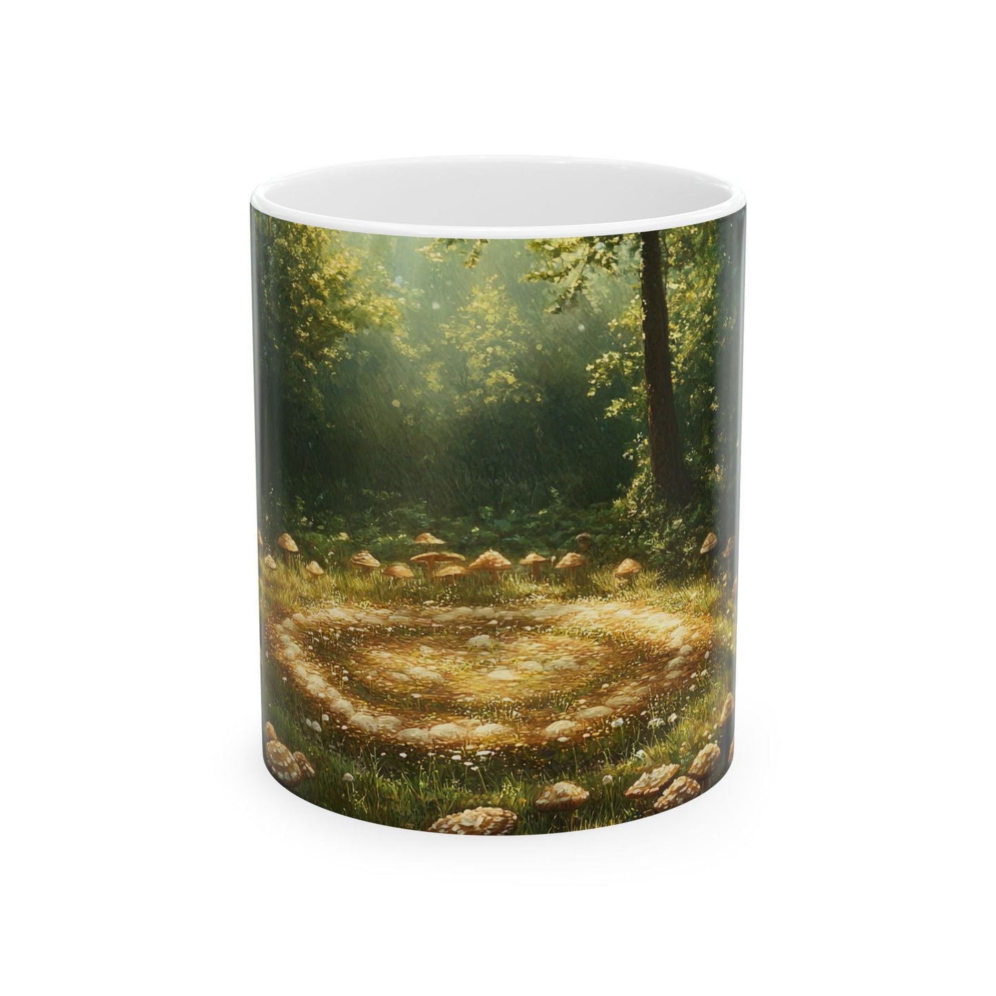 Fairy Circle — Enchanted Mushroom Grove Mug