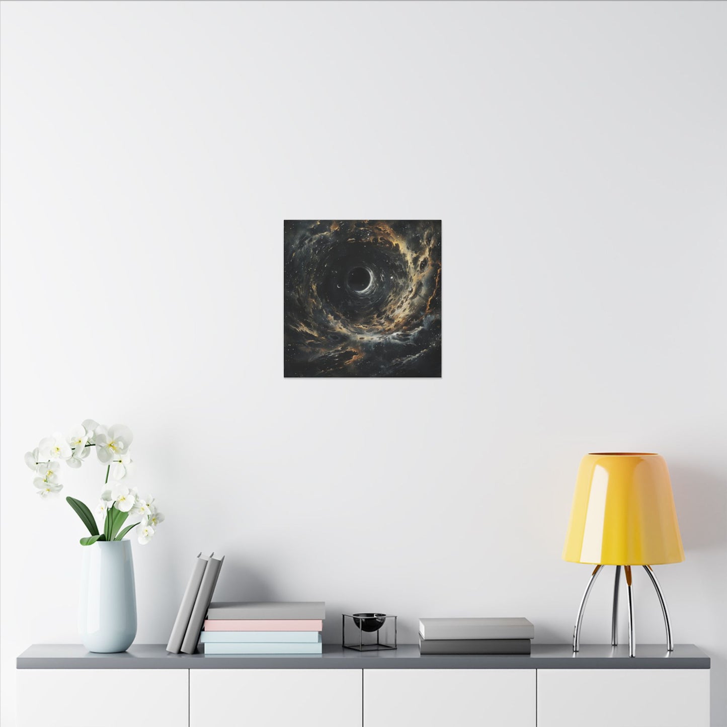 Event Horizon II — Square Canvas
