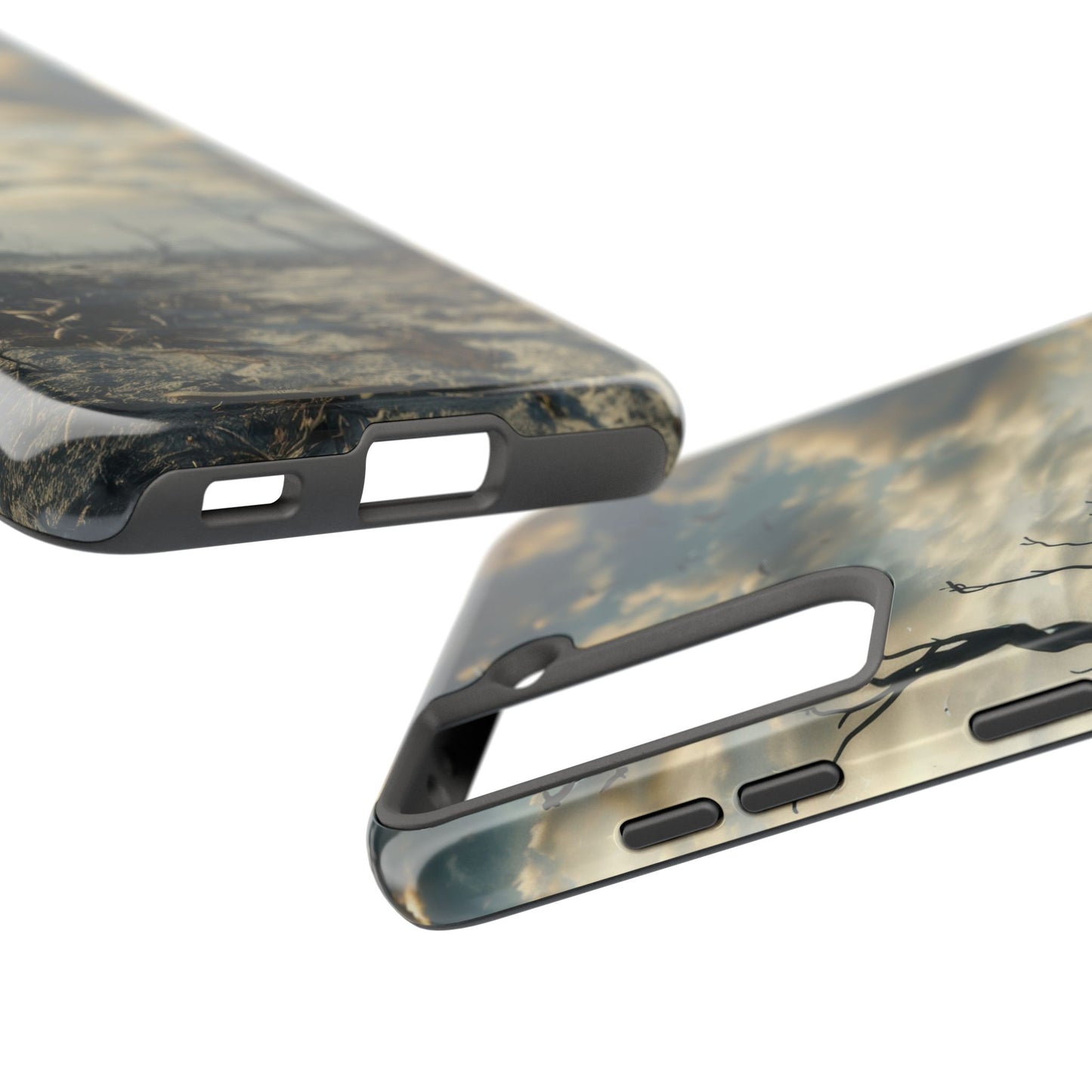 The Last Tree — Desolate Landscape Phone Case