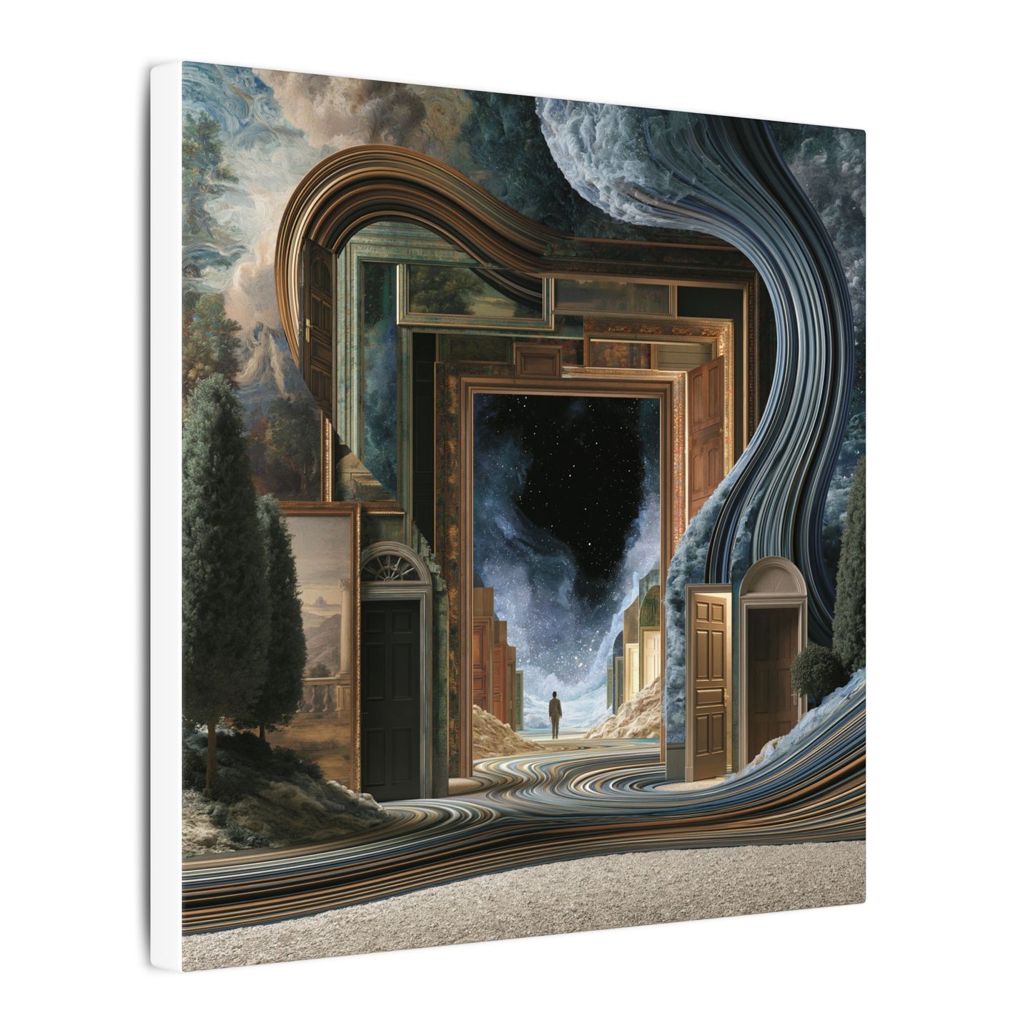 Doors of Perception — Square Canvas