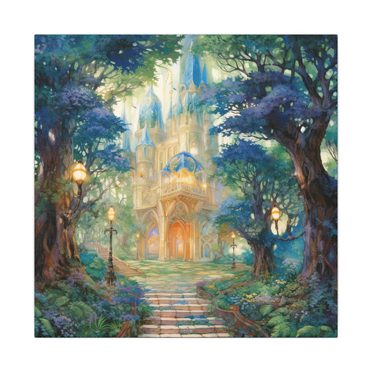 The Blue Cathedral Canvas