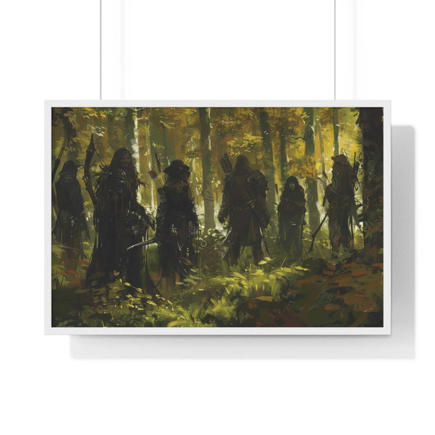 The Autumn Order — Hooded Figures (Framed)