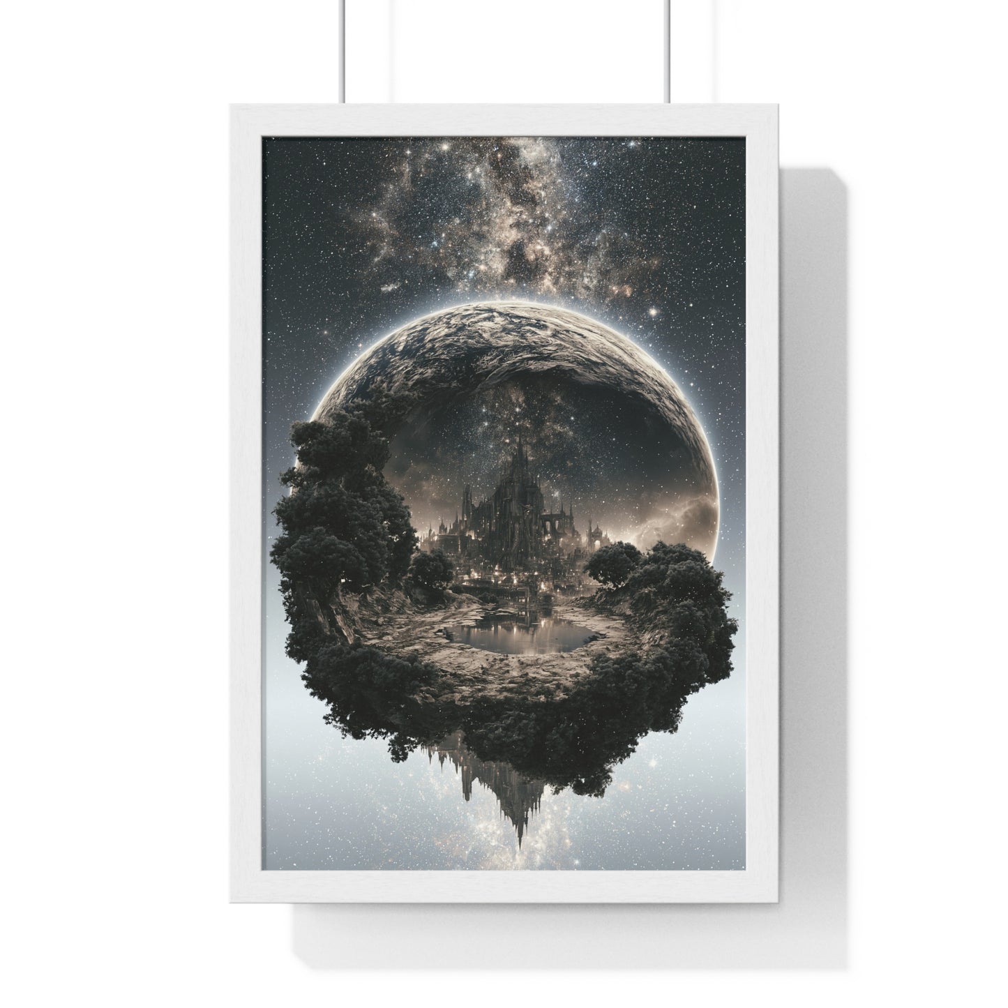 The Inverted World — Framed Print