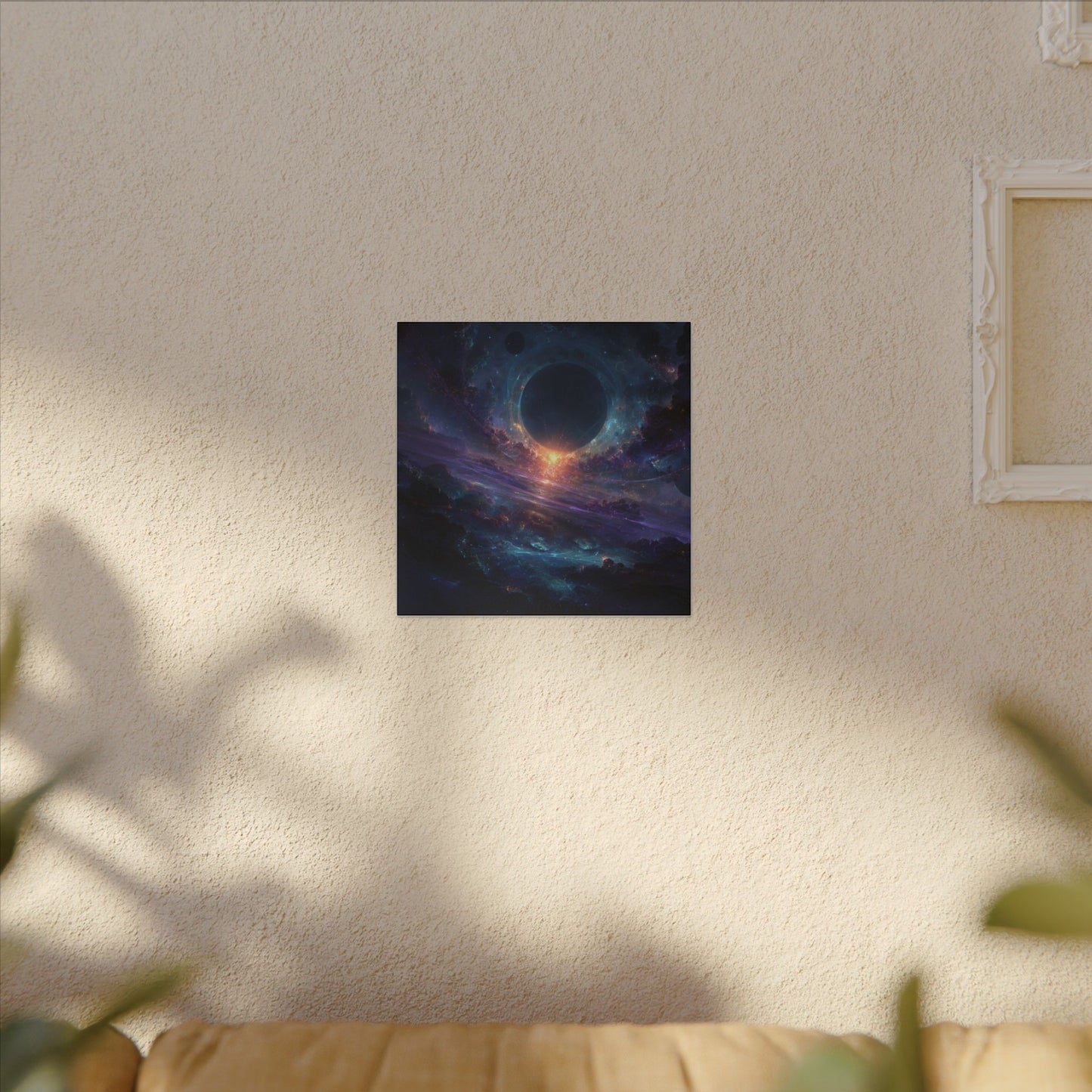 Twilight Folding — Square Canvas