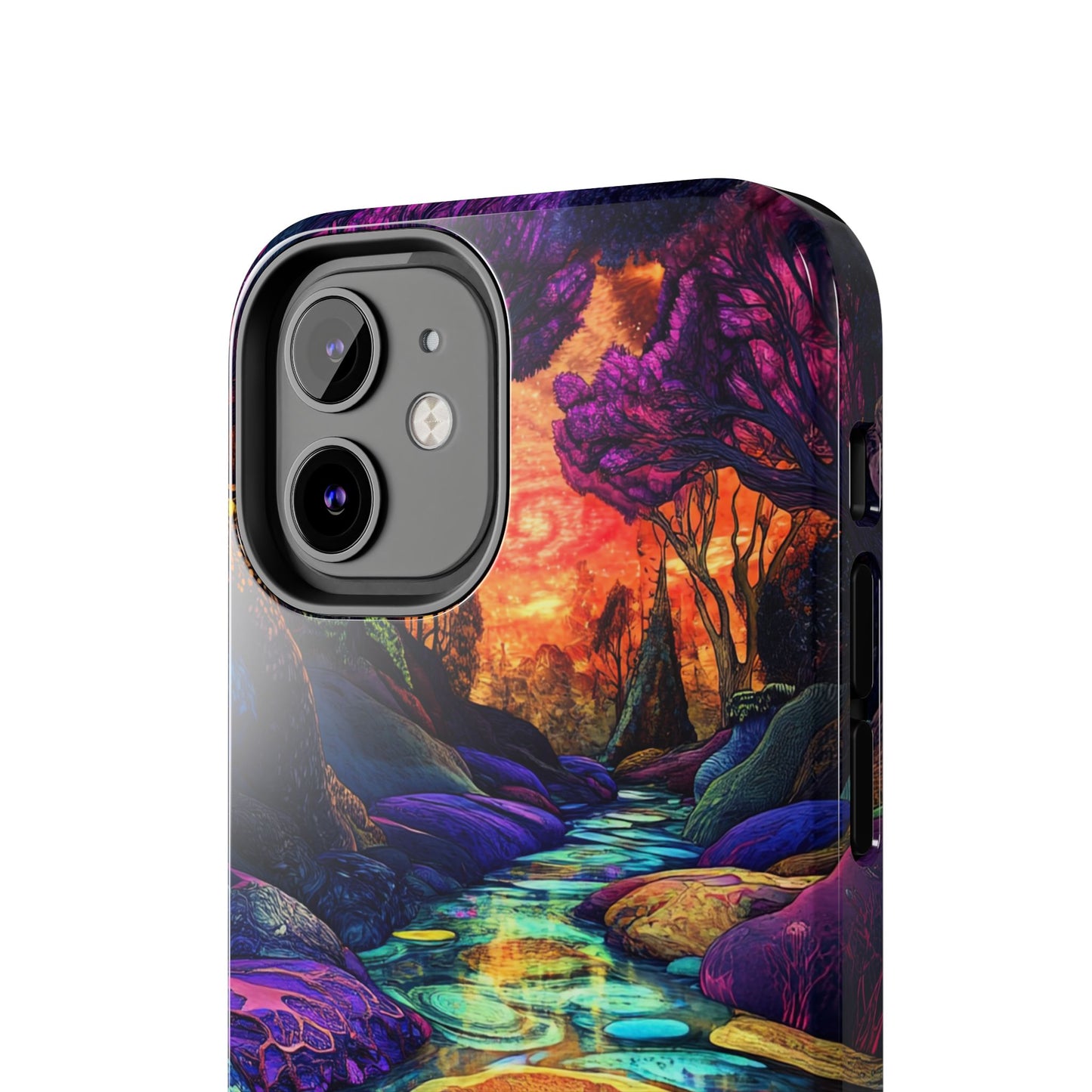 Dreamscape River — Psychedelic Canyon Phone Case