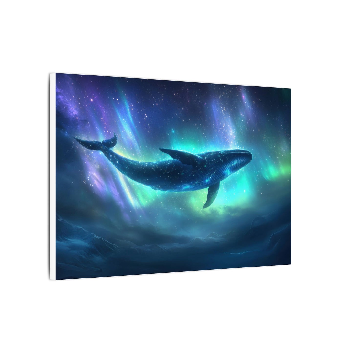 The Star Whale — Cosmic Migration Canvas
