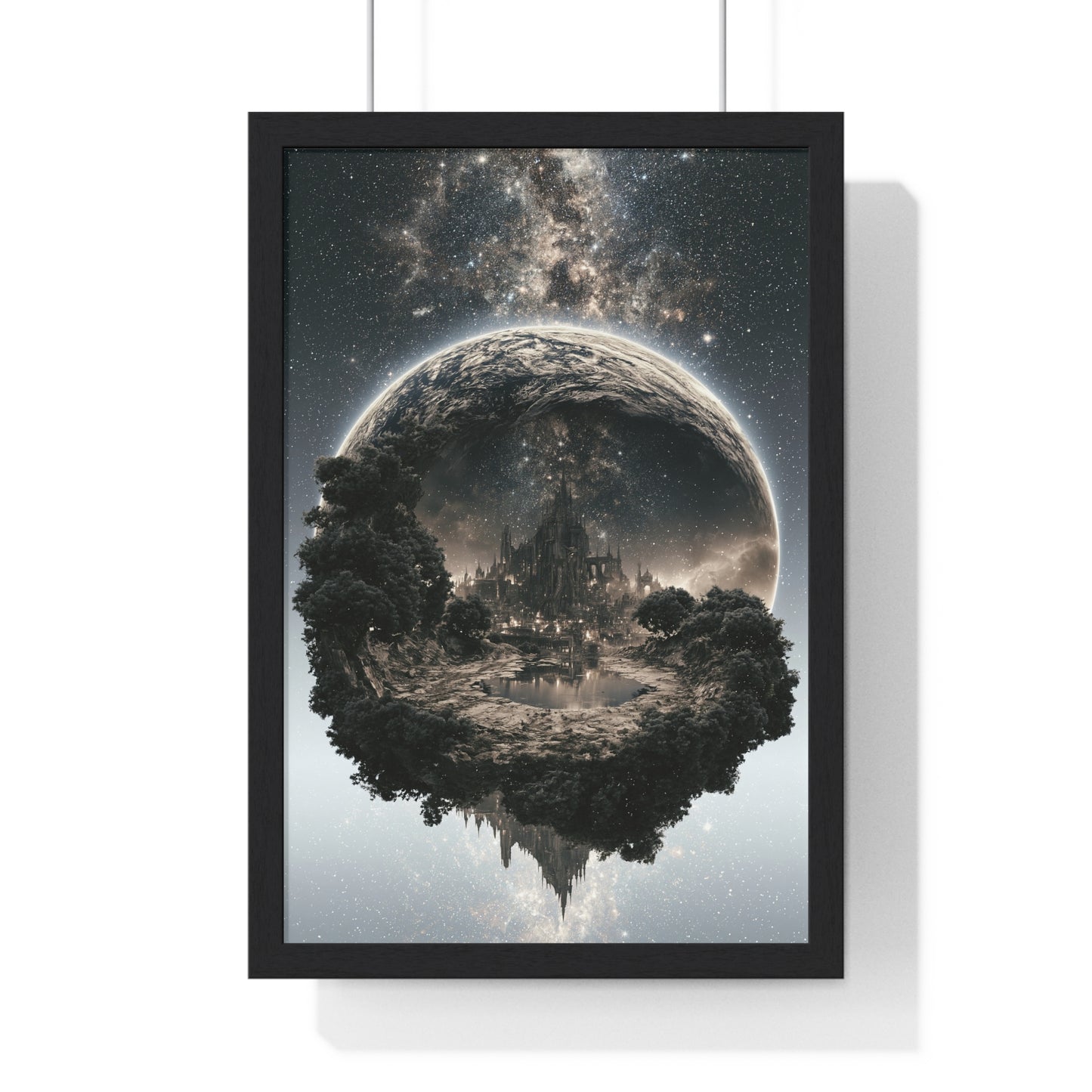 The Inverted World — Framed Print