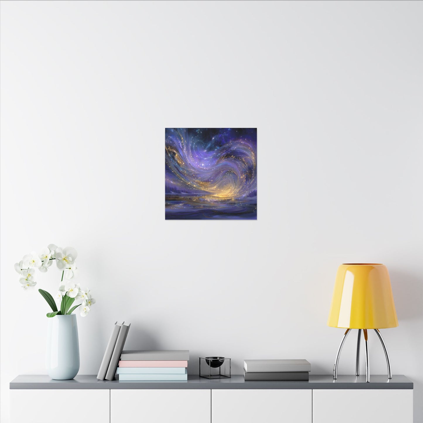 The Weaving Sky — Square Canvas
