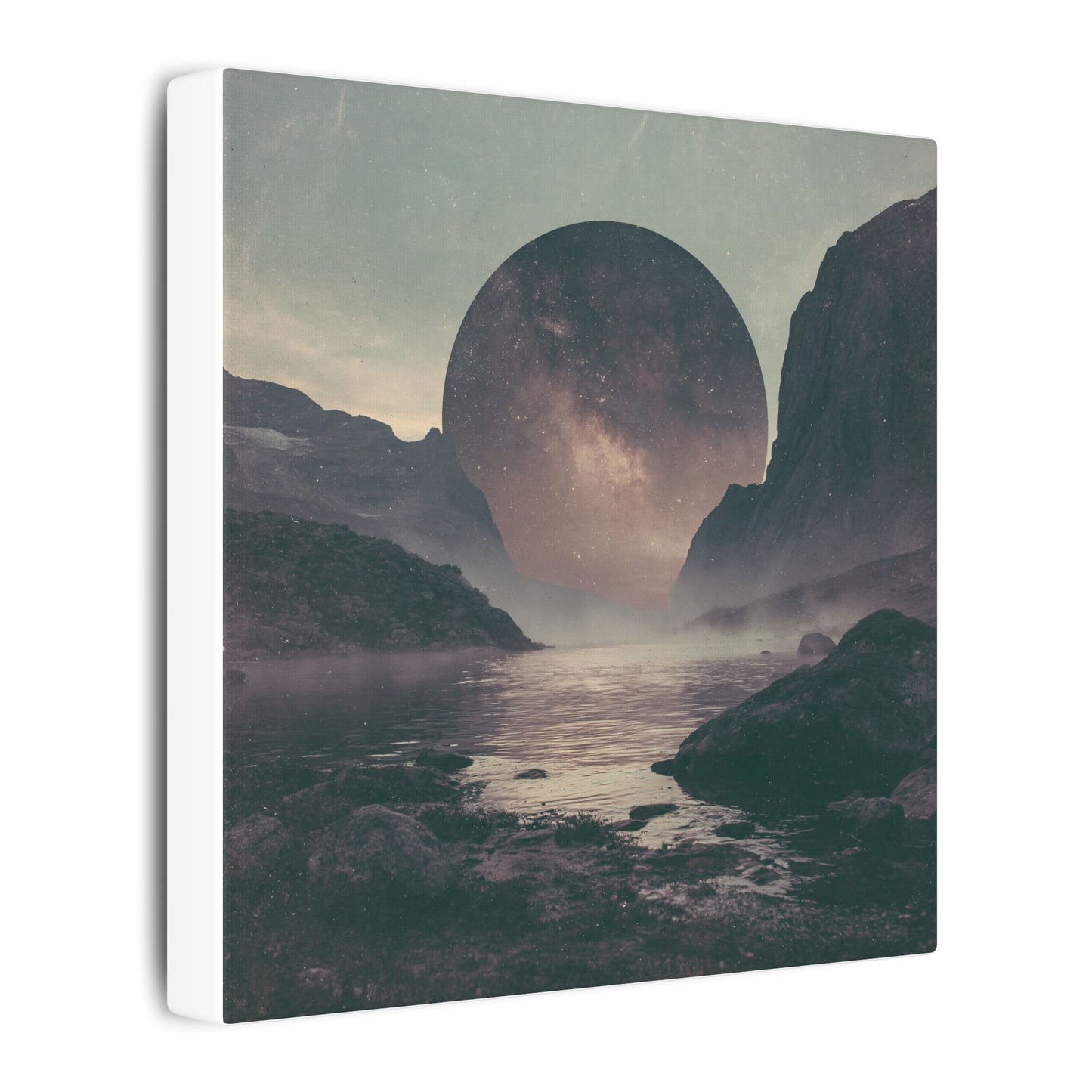 Missive (Moonrise) — Square Canvas