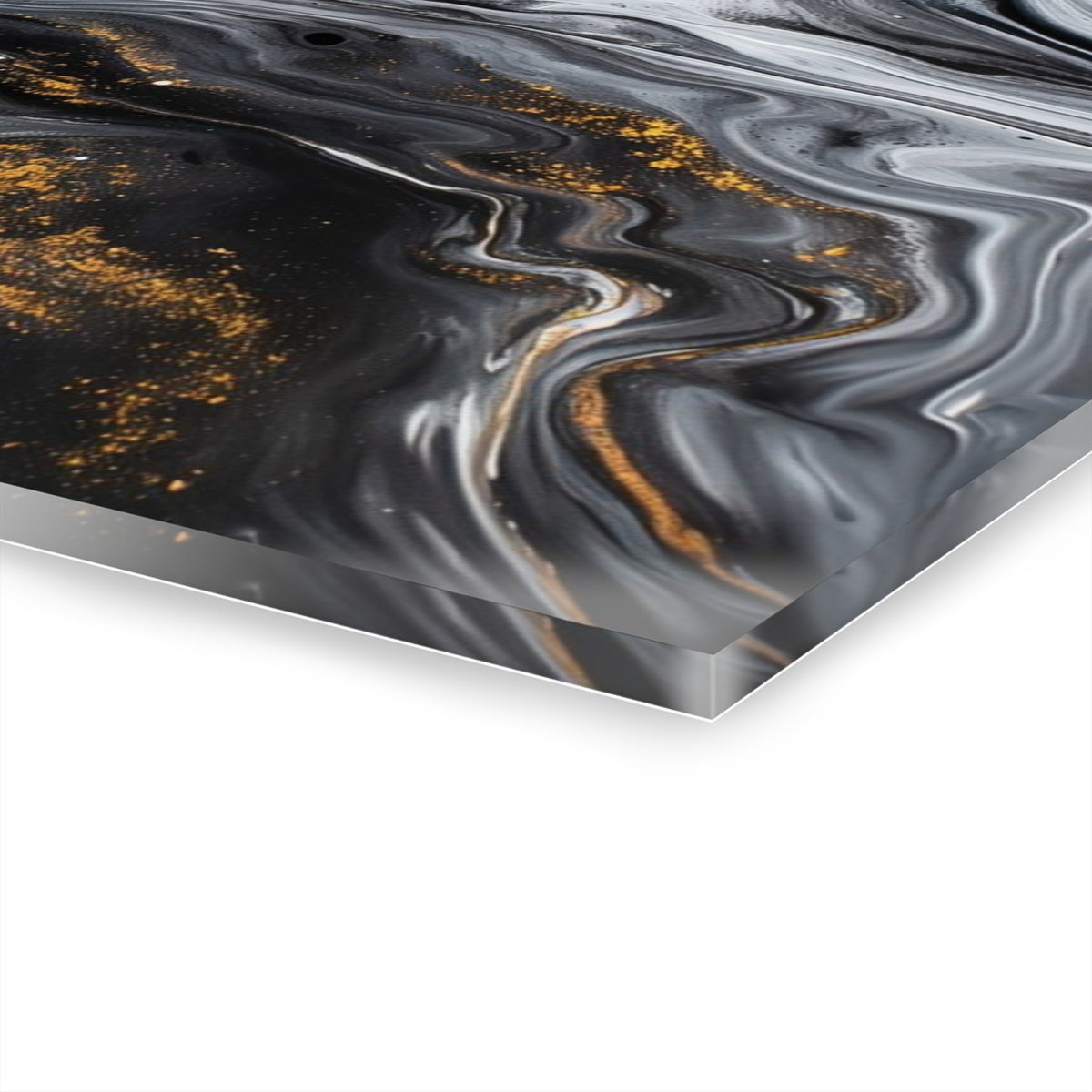 Alabaster Drift Acrylic Print - JG Visual Arts
