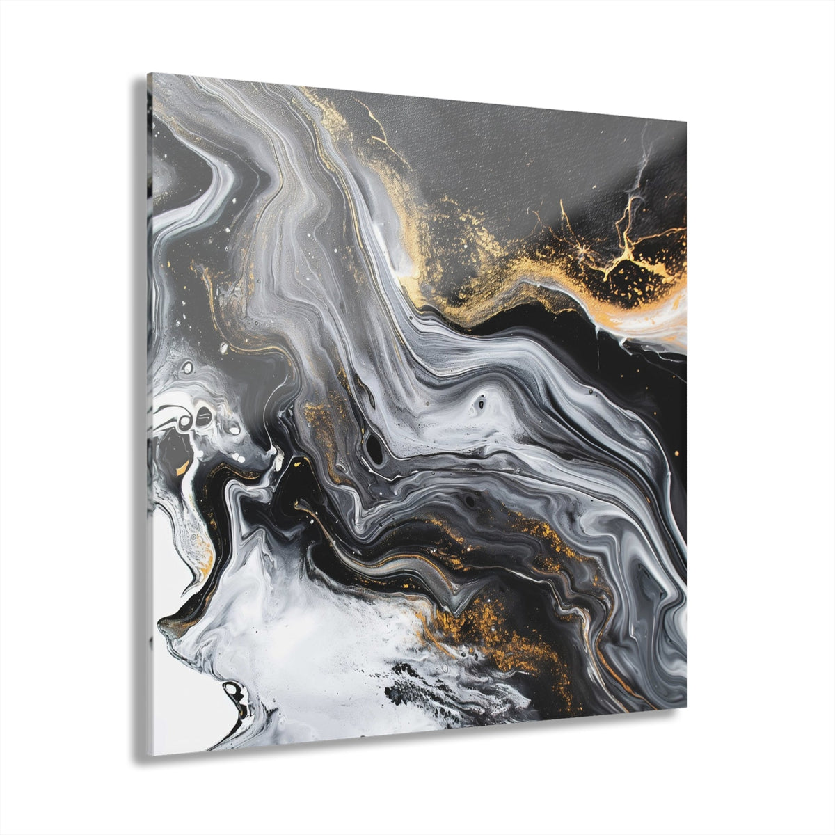 Alabaster Drift Acrylic Print - JG Visual Arts