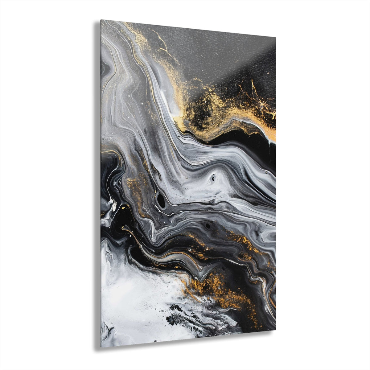 Alabaster Drift Acrylic Print - JG Visual Arts