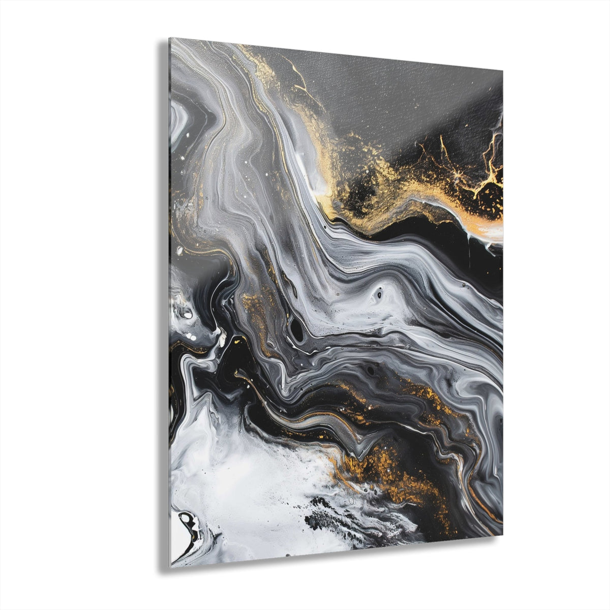 Alabaster Drift Acrylic Print - JG Visual Arts