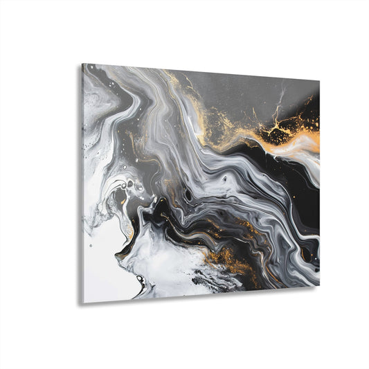 Alabaster Drift Acrylic Print - JG Visual Arts