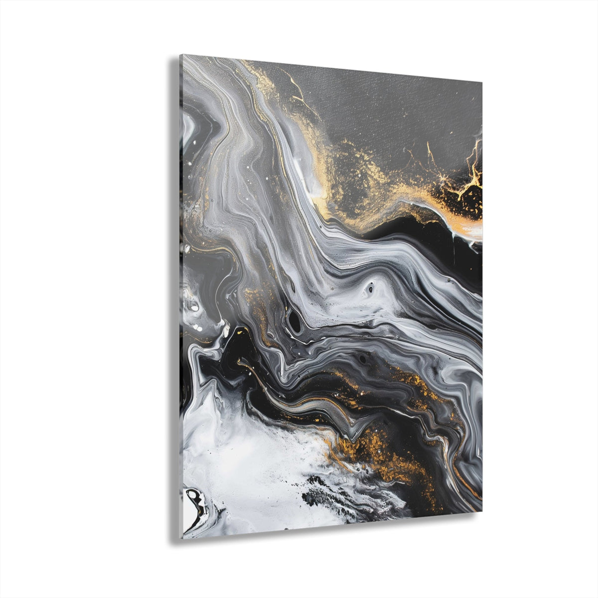 Alabaster Drift Acrylic Print - JG Visual Arts