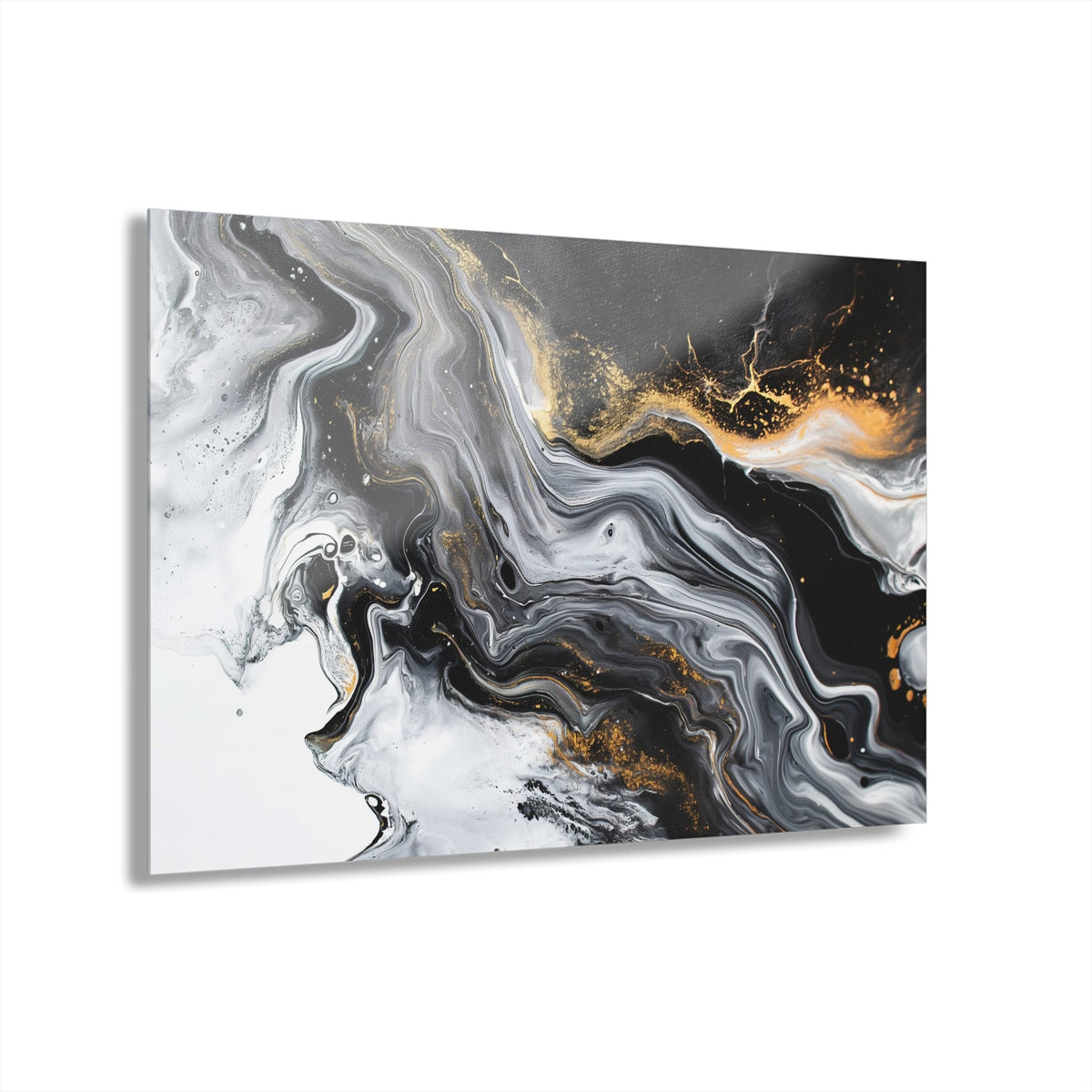 Alabaster Drift Acrylic Print - JG Visual Arts