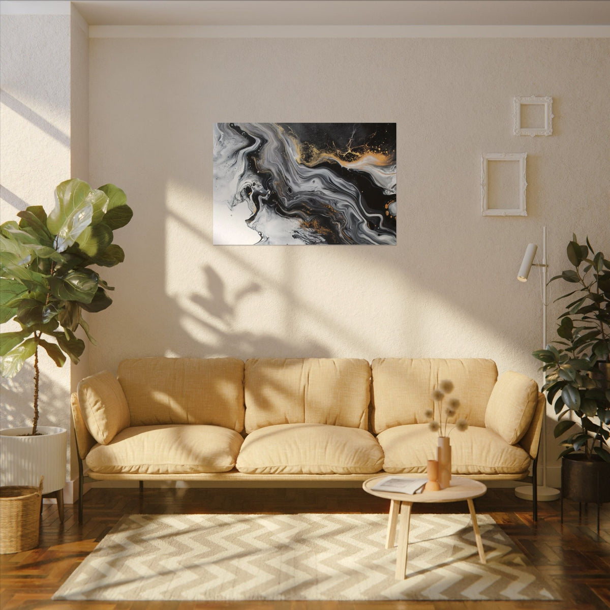 Alabaster Drift Canvas - JG Visual Arts