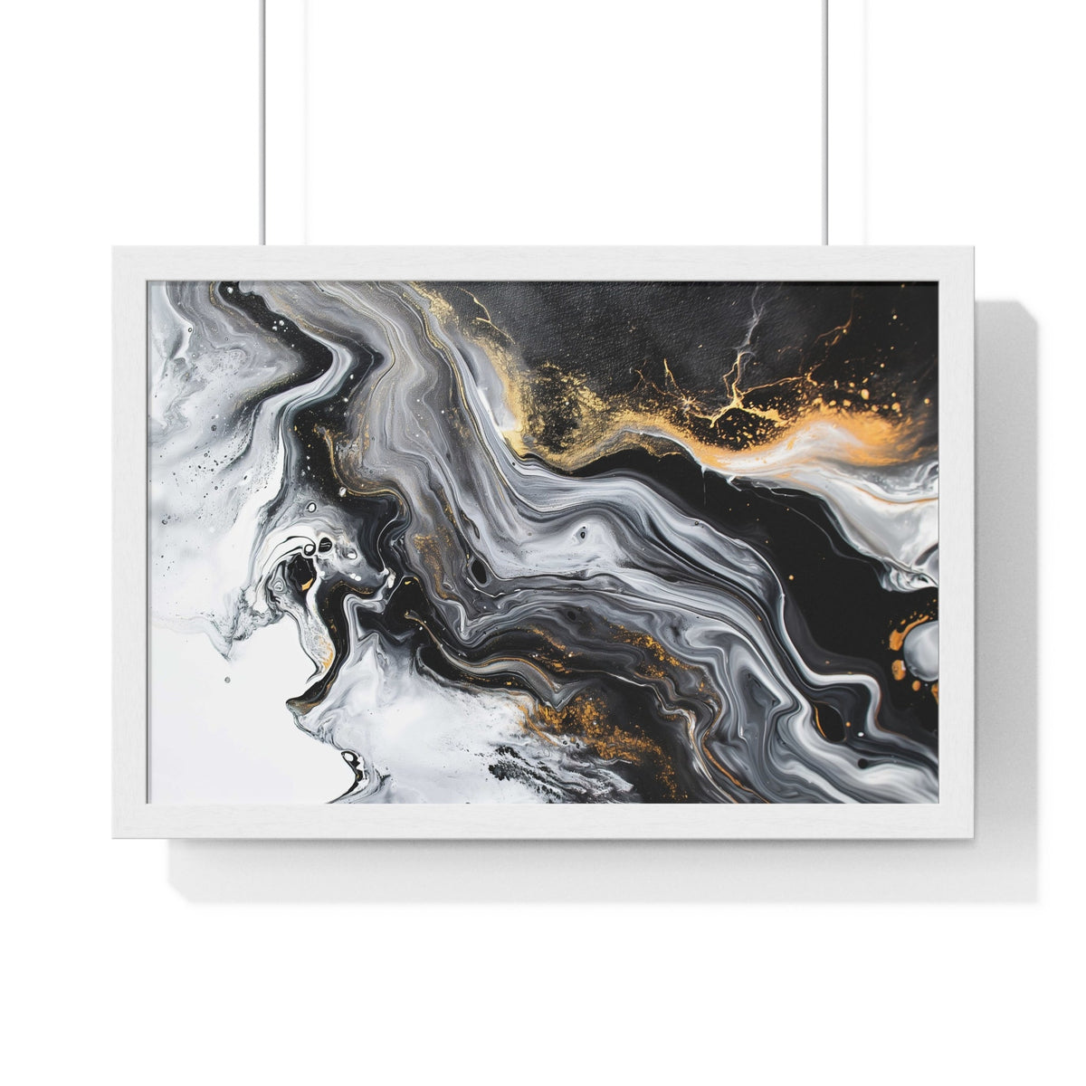 Alabaster Drift Framed Print - JG Visual Arts