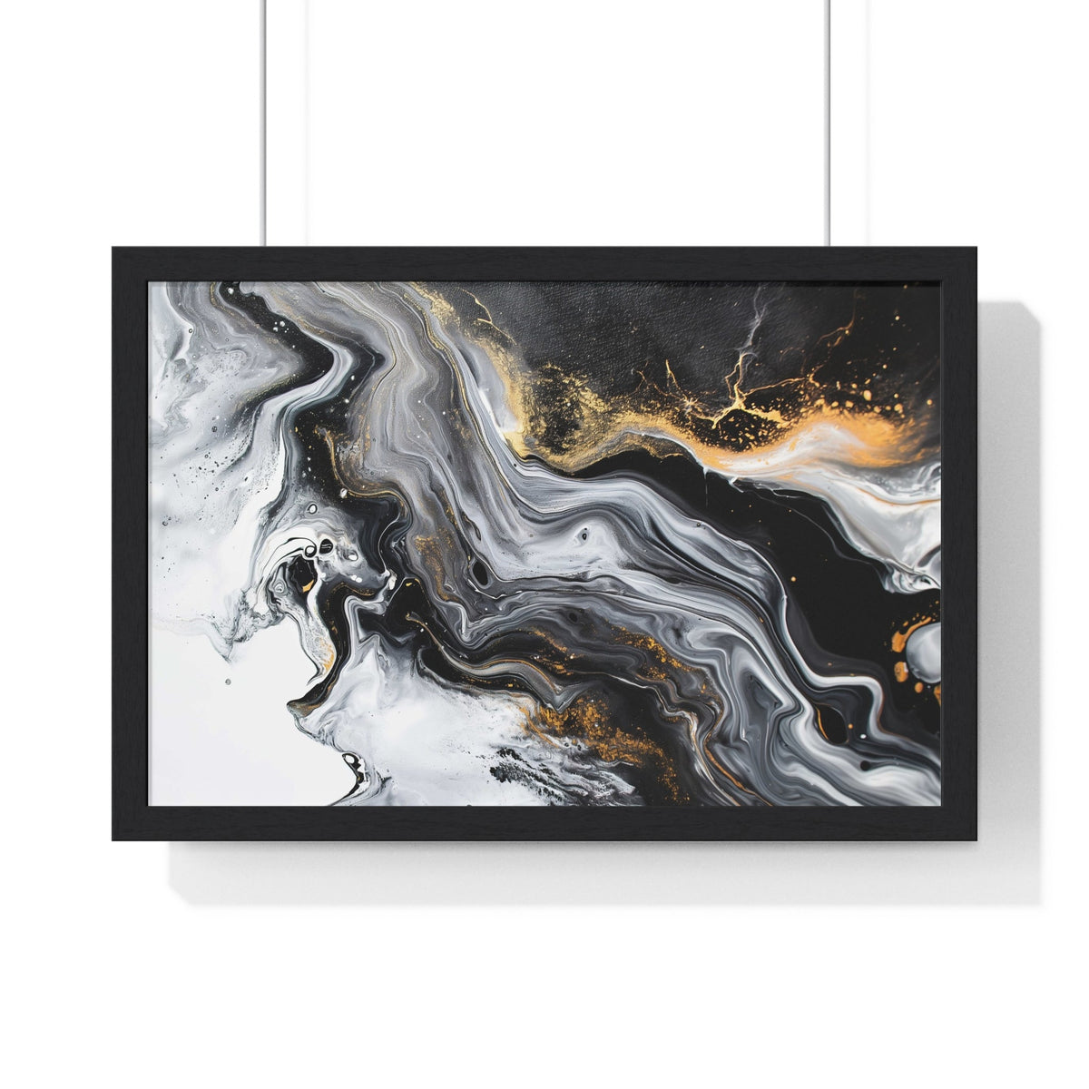 Alabaster Drift Framed Print - JG Visual Arts