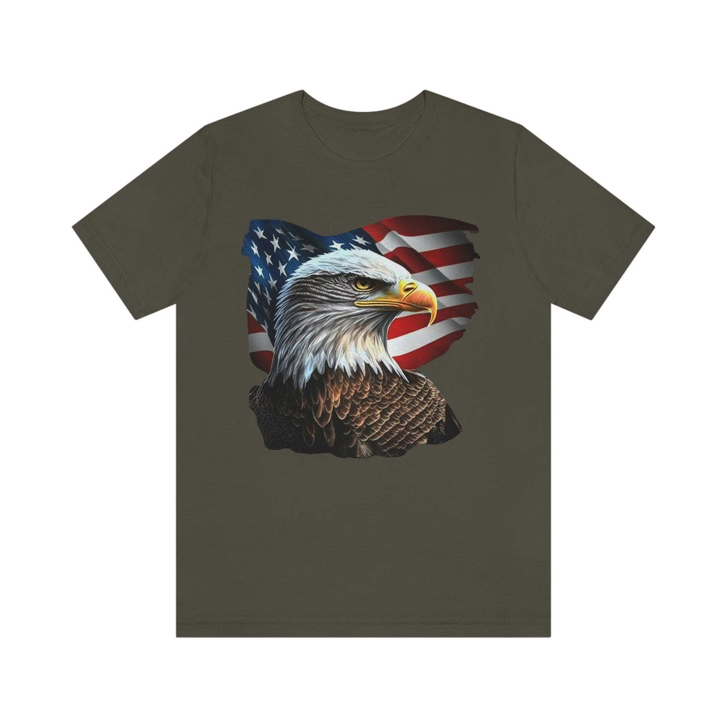 American Eagle - Unisex Jersey Short Sleeve Tee - JDG Visual Arts