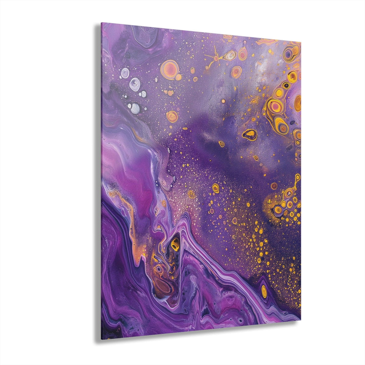 Amethyst Dust Acrylic Print - JG Visual Arts